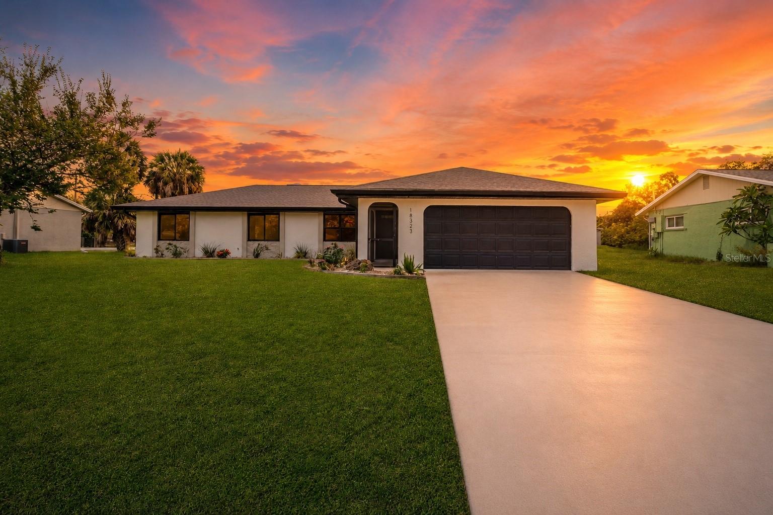 Welcome to your dream POOL Home in the heart of Port Charlotte! Perfectly located less than 4 MINUTES from Port Charlotte Town Center, this beautifully updated home offers the ideal combination of style, comfort, and convenience. Major improvements have already been completed, including a BRAND NEW 2022 ROOF, NEW 2024 A/C system, HURRICANE IMPACT WINDOWS, and a New Water Heater for peace of mind. This home is NOT IN A FLOOD ZONE! No Flood Insurance Required! Inside, you'll find a stunning remodeled kitchen featuring quartz countertops, soft-close cabinetry, newer luxury vinyl plank flooring, fresh paint, new lighting, new ceiling fans, updated electrical switches, and much more. Step outside and enjoy your private pool, perfect for entertaining or relaxing year-round. Situated in one of Port Charlotte's most desirable and convenient locations, this home is just minutes from Port Charlotte Town Center, numerous restaurants, shopping, grocery stores, medical facilities, Charlotte Sports Park, and beautiful parks, with easy access to US-41, downtown Punta Gorda, Sunseeker Resort, boating, fishing, golf courses, and Southwest Florida's world-famous beaches. Whether you're looking for a primary residence, seasonal getaway, or investment opportunity, this move-in-ready home truly offers the best of the Florida lifestyle. DO NOT MISS YOUR CHANCE! - THIS IS PRICED TO SELL AND WILL GO FAST!
