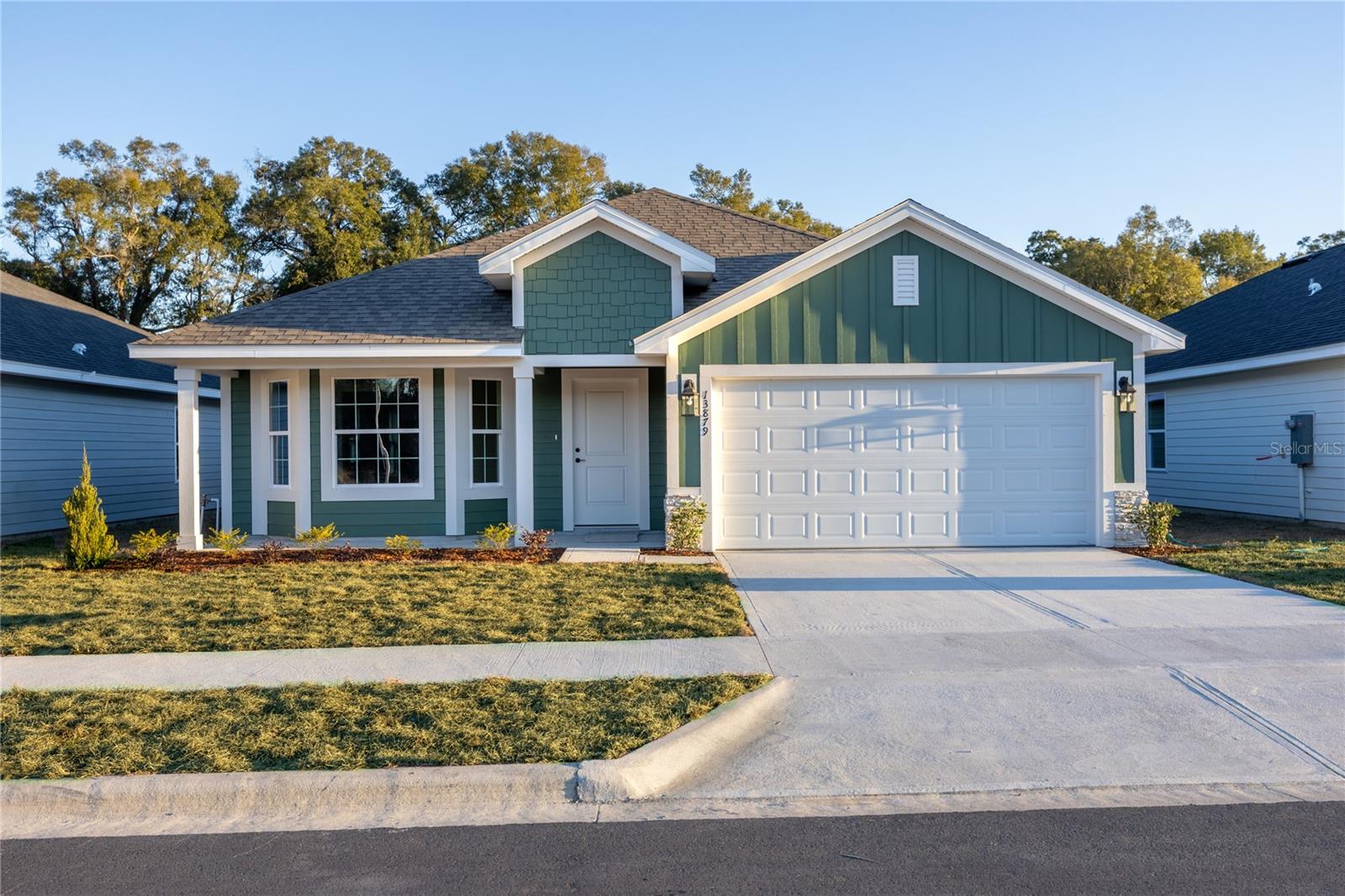 Pre-Construction. To be built. Welcome to Country Way South Phase 2 in Newberry, Florida! The popular Adams Homes 1780 floor plan offers 3 bedrooms, 2 bathrooms, and approximately 1,780 square feet of thoughtfully designed living space with a 2-car garage. This open-concept layout features a spacious kitchen overlooking the family room and dining area, creating the perfect setup for entertaining and everyday living. The bedroom design provides privacy for the owner’s suite, which includes a large walk-in closet, dual sinks, and a spacious primary bath.

Interior features may include granite countertops, upgraded cabinetry, luxury vinyl plank flooring in living and wet areas, stainless steel appliances, LED lighting, and energy-efficient construction. Exterior highlights include Hardie-style siding with stacked stone accents, covered front and rear porches, and professionally designed exterior color packages.

Located just minutes from Gainesville, Country Way South Phase 2 offers quiet country-style living while remaining close to shopping, dining, schools, and everyday conveniences. Buyers currently have the opportunity to personalize interior and exterior selections during pre-construction. Adams Homes is also offering a $20,000 Flex incentive that may be used toward closing costs, rate buy-downs, or select upgrades when working with a preferred lender. Only a $1,000 deposit is needed to secure your homesite, floor plan, and pricing before construction begins.