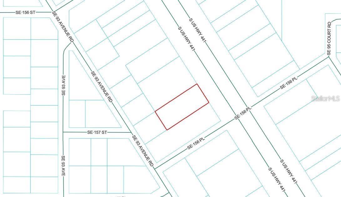 This Property is Zoned B-2 - Commercial lot in a Thriving area of Summerfield Fl. on  Busy Hwy 441-
An average daily traffic counts of over 26,000 per day. North of the Villages - Across from Bob's TV - Next to 
Cover & Canvas Shop - Lot is High & Dry.
