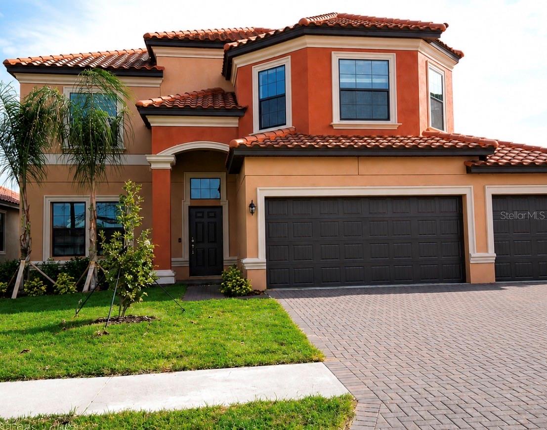 Welcome to luxury living in the highly desirable gated community of Waterleaf in Riverview Florida!  This Stunning 5 Bedroom, 3 full Bath home features an open floor plan with formal living and dining areas, perfect for entertaining and everyday living.  The beautiful designed kitchen offers stainless steel appliances, washer and dryer.  Step outside to a screened lanai with outdoor barbecue area, creating the perfect space to relax and entertain year-round.  Waterleaf offers resort-style amenities including a resort- style pool, clubhouse, walking trails with outdoor fitness stations, dog park, playgrounds, basketball courts, picnic areas, scenic ponds.  Convenient access to shopping, dining, and major highways.  Within 20 minutes to downtown Tampa and 40 minutes to MacDill AFB.