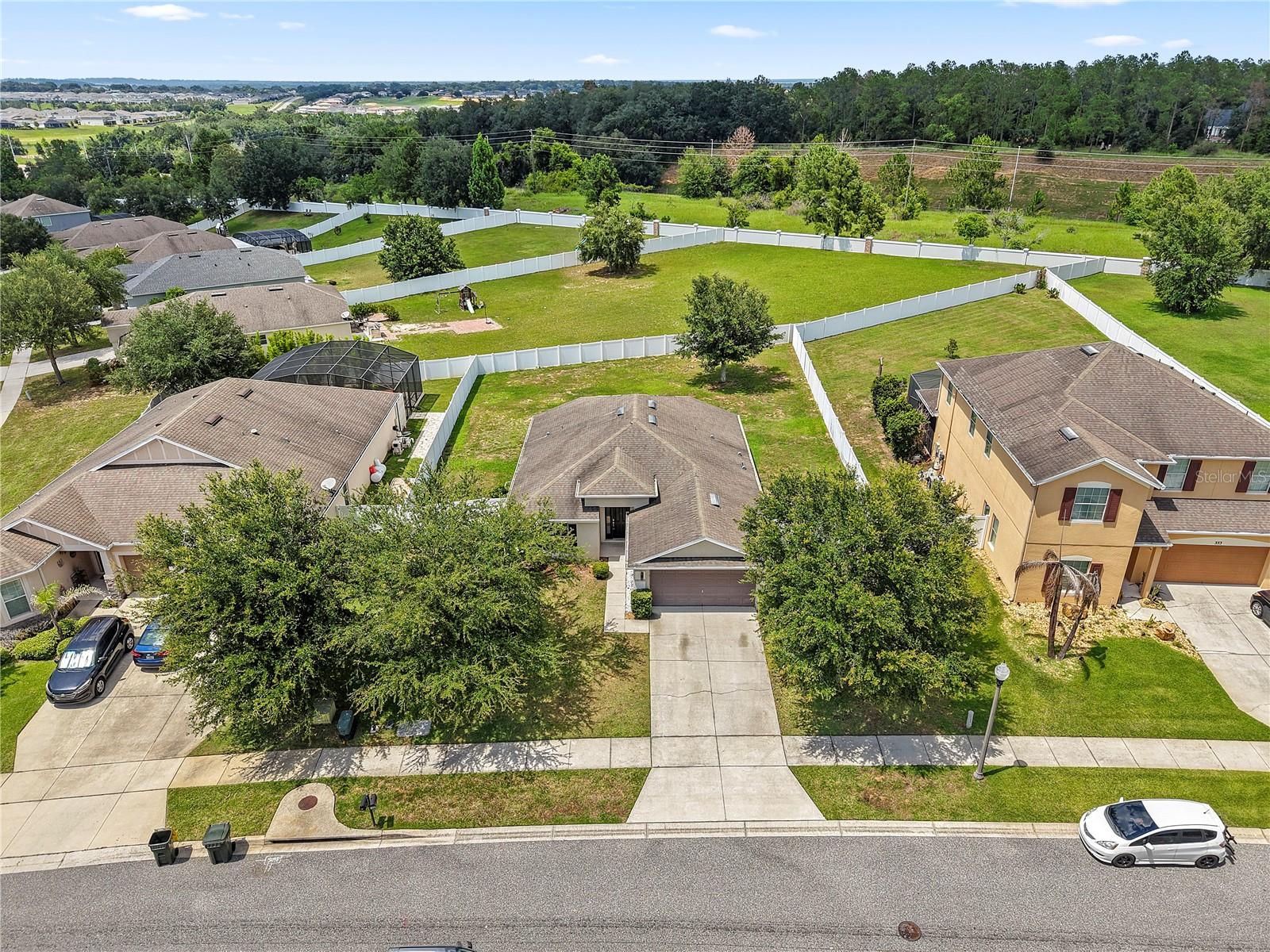 Welcome home to this 4bedroom, 2bath home in Clermont's Verde Ridge community, situated on nearly one third of an acre with a fully fenced backyard. 

Offering approximately 1,604 square feet of living space, this property combines a functional floor plan, generous outdoor space, and a convenient Central Florida location.

Conveniently located just minutes from Florida's Turnpike and State Road 50, residents enjoy easy access to shopping, dining, healthcare, trails, lakes, and everything in Clermont and Central Florida. 

With its oversized homesite, fenced backyard, and competitive pricing, this home presents an excellent opportunity for buyers seeking space, convenience, value, and easy access to the highway and turnpike.  Schedule your private showing today.