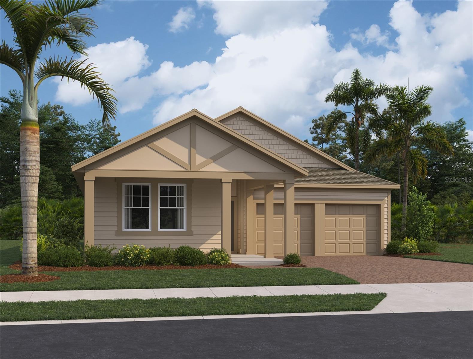 Under Construction. This stunning Plant II single-family home is located in the desirable Northlake at Ovation community in Winter Garden. This popular one-story, open-concept layout features 4 bedrooms and 3 bathrooms, ideal for modern living. With finishes from the AW Collection Laguna neutral tones meet earthy textures and modern simplicity. Enjoy a chef-inspired kitchen with 42" cabinets, quartz countertops, and large island overlooking the living and dining areas, perfect for entertaining. The home also includes luxury vinyl flooring, a private primary suite with walk-in closet, a covered lanai for outdoor living, and a spacious 2-car garage. Conveniently located in Winter Garden near shopping, dining, major roadways, and top-rated schools. Community amenities include pool, clubhouse, playground areas and dog park.