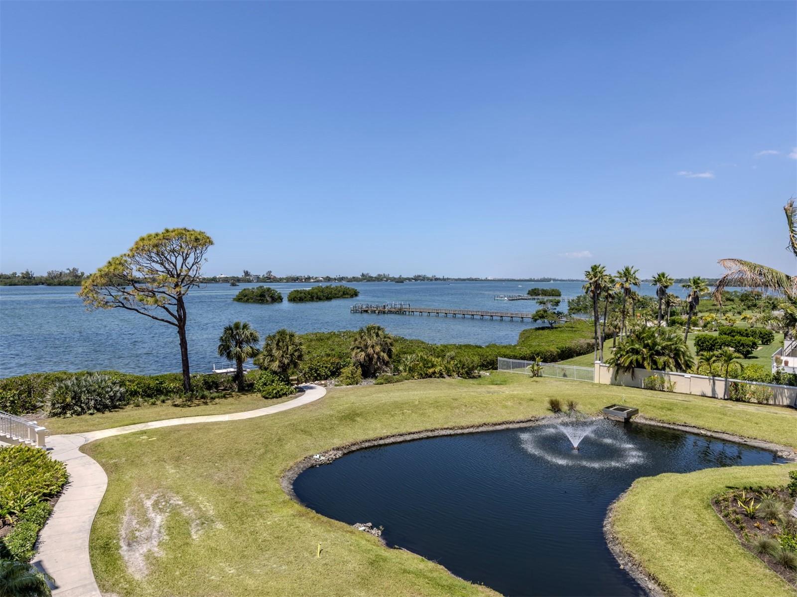 This beautifully remodeled waterfront condominium in Osprey offers a blend of luxury, comfort and coastal living, set directly on Little Sarasota Bay with sweeping tranquil bay views from the fourth floor. The residence features three spacious bedrooms and three baths all thoughtfully redesigned with high-end finishes. The modern kitchen has been completely renovated and outfitted with new appliances, Hickory cabinetry and elegant Cambria countertops ideal for everyday living and entertaining. Natural light fills the open living spaces, enhanced by hurricane-rated windows and doors throughout for peace of mind. Go onto the north-facing balcony, equipped with automatic hurricane screens and enjoy serene water views year round. A charming Juliet balcony off the guest bedroom adds an extra touch of architectural character and fresh air access. This unit includes two underground parking spaces, conveniently right outside the elevator for effortless access. Boating enthusiasts will appreciate the included 50-foot boat slip accommodating vessels 44 feet, ideal for exploring the Intracoastal Waterway and beyond. Residents enjoy an array of resort-style amenities including a fully equipped fitness center, heated pool, hot tub, sauna and beautifully maintained outdoor spaces. Gather with friends at the outdoor cooking areas, relax by the fire pit, or take advantage of the kayak launch and sunset dock for unforgettable evenings on the water. A welcoming clubhouse provides additional space for socializing and events. Ideally between Sarasota and Venice, this property offers quick and easy access to pristine beaches, scenic parks, the Legacy Trail, top tier medical facilities, a wide selection of fine dining and shopping. This is a rare opportunity to own a move-in ready waterfront condominium that captures the essence of Florida Gulf Coast living. Schedule your private showing today!