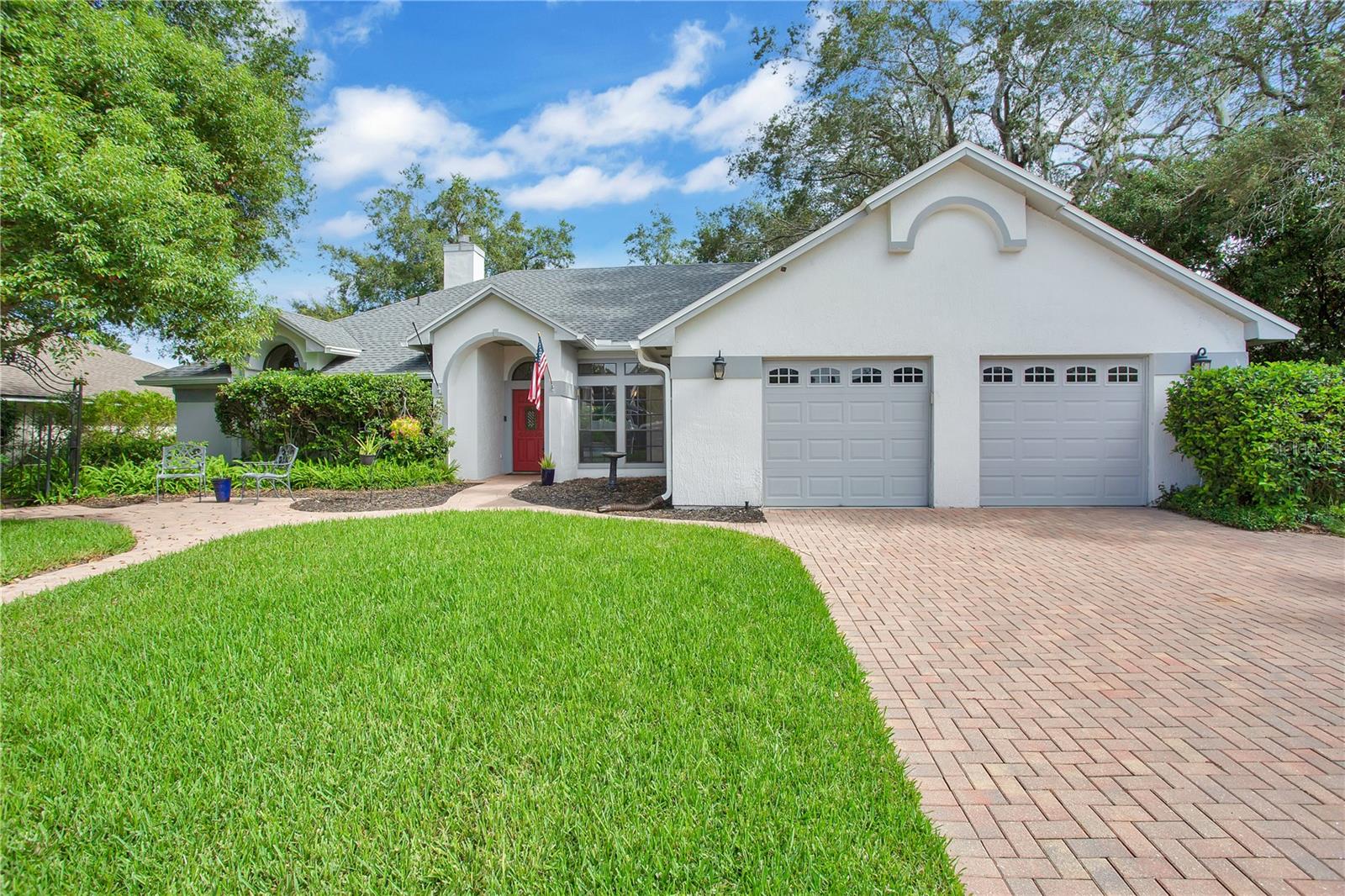 MOTIVATED SELLER! Seize the rare opportunity to make this well kept gem nestled in the prized Twin Rivers golf community your new haven. The motivated seller has this home primed and ready for immediate occupancy. Right off the 10th tee box of the Twin Rivers Golf Club, this domicile is a golfer's dream come true. Step inside to experience a generously spacious layout encompassing 3 sizable bedrooms, a bonus room well-suited as a home office, and 2 sleek bathrooms - an epitome of comfortable living. The care devoted to this property is evident from the recent upgrades like a fresh interior paint job, new roofing and gutters in 2021, and both the A/C's compressor and air handler replaced in 2022. Complete re-plumbing was done in 2015. The bright and airy living area, thanks to its high ceilings, welcomes a flood of natural light, enhancing the home's fresh ambiance. Come evening, the cozy double-sided wood-burning fireplace becomes the focal point for relaxation. The remodeled kitchen, decked with stainless steel appliances and abundant storage, caters to your culinary adventures. Each additional bedrooms are far from standard, sharing a chic double vanity bathroom. The outdoor space invites endless entertainment on the screened-in patio, boasting an in-ground pool and spa. Reside within a stone's throw of top-rated Seminole County schools, UCF, Seminole State College Oviedo campus, Riverside Park, and a plethora of shopping destinations. Schedule a showing today and make this your new home!