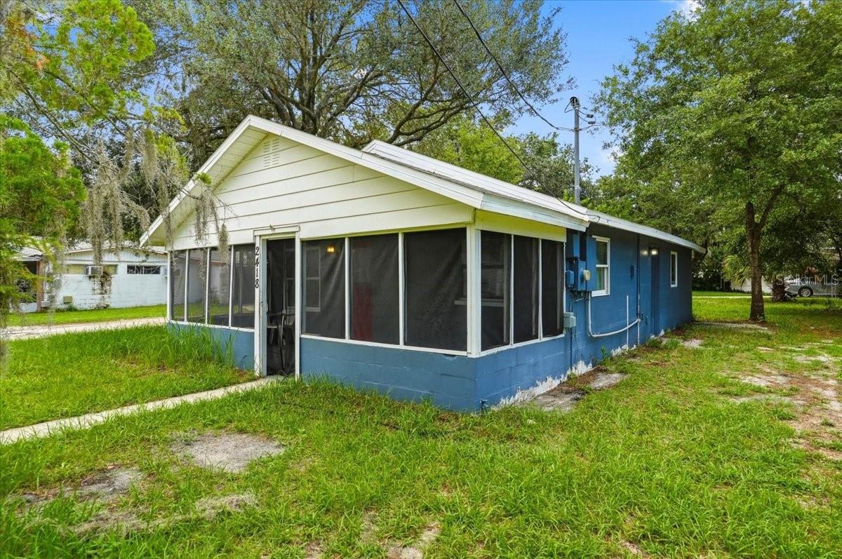 Welcome to 2418 Jungle Street, a cozy bungalow tucked along a quaint street in an established neighborhood. Built with solid masonry construction, this home offers the comfort, character, and peace of mind buyers appreciate in a classic Florida home.

Inside, the layout is warm and inviting, with comfortable living spaces that feel easy to settle into from the moment you walk in. Whether you are enjoying quiet mornings at home, relaxing after a long day, or hosting friends and family, this bungalow offers the kind of simple everyday comfort that never goes out of style.

Located in a well-established area of Lakeland, this property offers convenient access to local parks, shopping, dining, schools, and major roadways while still maintaining a neighborhood feel. With its charming setting, solid construction, and welcoming atmosphere, 2418 Jungle Street is a wonderful opportunity for anyone looking for comfort, value, and timeless appeal.