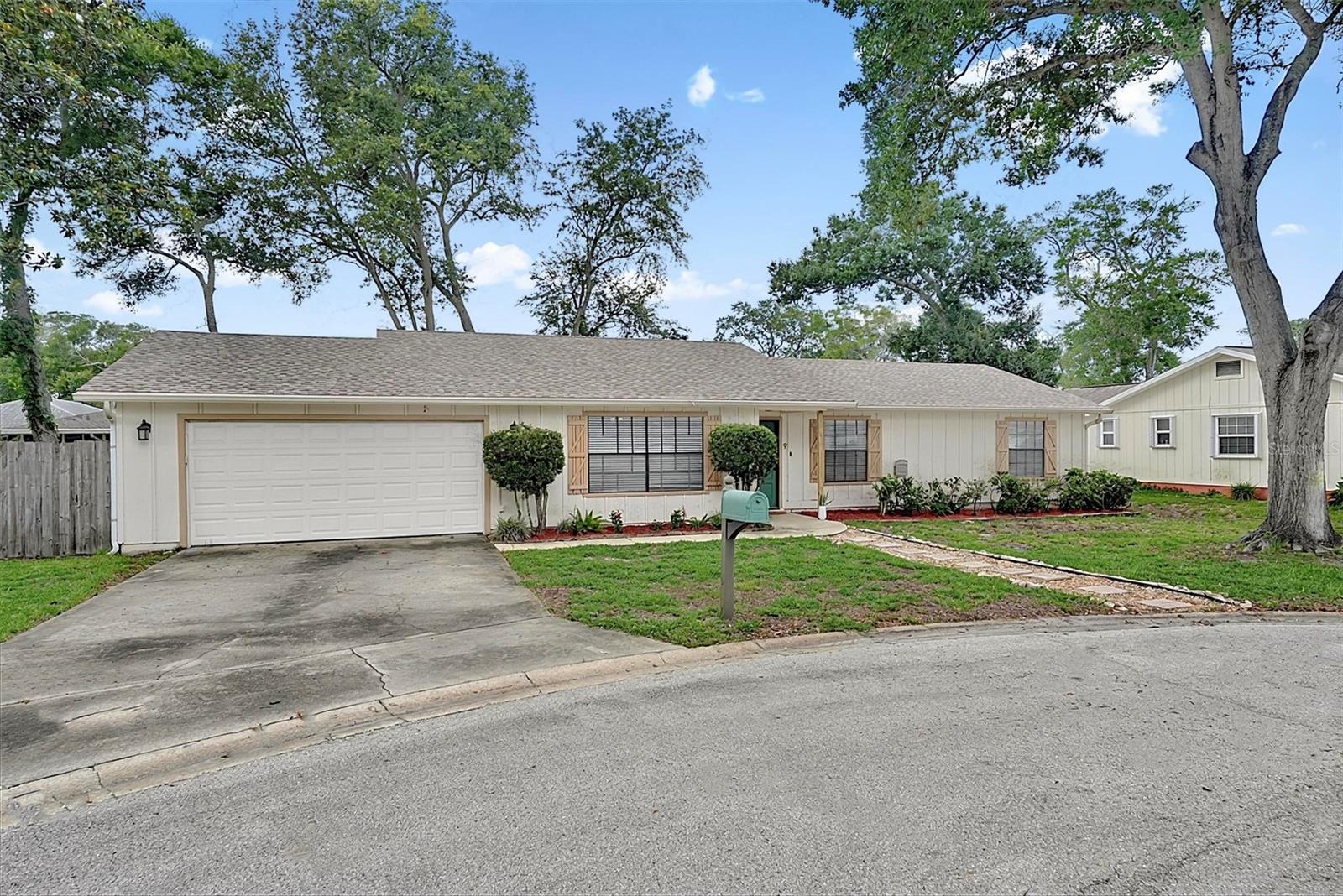 Nestled on a quiet cul de sac in one of Ormond Beach’s most desirable neighborhoods, this beautifully updated home offers the perfect blend of comfort, privacy, and location. Enjoy the convenience of being just a short walk from the Intracoastal Waterway, where you can take in scenic views, morning walks, and the coastal lifestyle.

NO HOA!! Inside, you’ll find numerous updates completed, including a NEW roof, LVP flooring, fresh new carpet, and brand new modern appliances, making this home truly move in ready. Step outside to a spacious backyard with plenty of room to entertain, relax, or create your dream outdoor oasis. The recently trimmed trees provide a clean, open feel while still offering privacy and shade.

Whether you’re looking for your first home, a vacation retreat, or a place to settle down, this home combines modern updates, a desirable location, and exceptional outdoor space in an all in one package. Don’t miss your opportunity to make it yours!