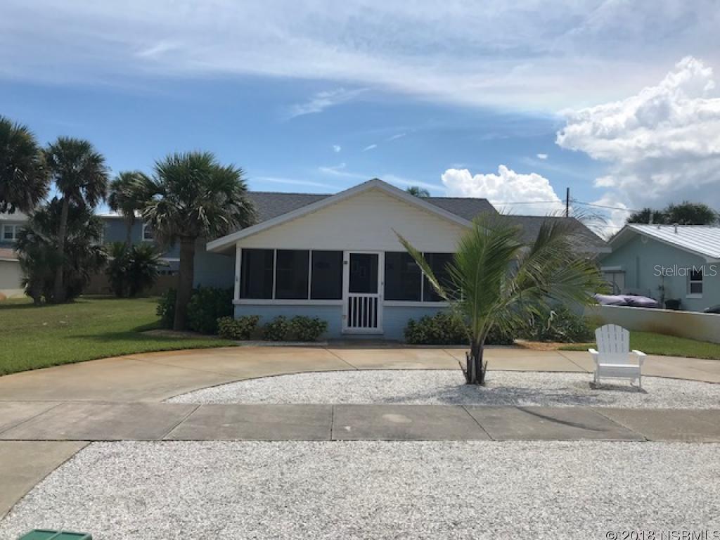 Charming home completely remodeled, just steps to the beach, limited front yard view of the ocean. Great backyard with privacy and shed. Circular drive and wonderful front screened porch. ;Water: City