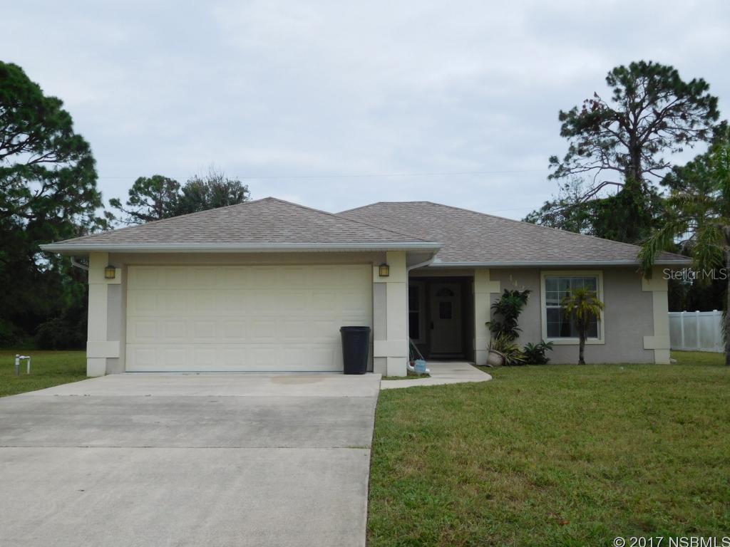 Nice 3 bedroom with open floor plan with cathedral ceiling. Quality built by Willie Wood Construction. EXTERIOR JUST PAINTED. INTERIOR PAINTING IN PROCESS.  NEW CARPET IS ORDERED  Large rooms, Master has huge walk-in closet. Tiled baths.  Screen room gets afternoon shade. A/C is under warranty, Sprinkler system. ;Water: City