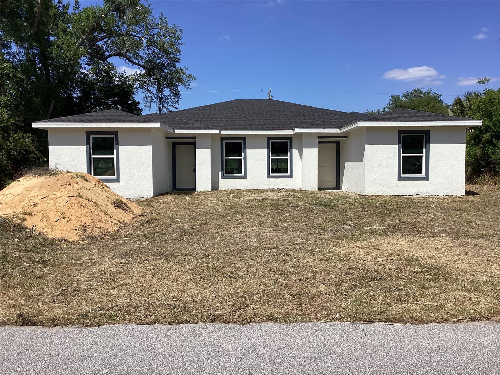 Under Construction. Nice Price Reduction....Calling all investors and contractors. This is your chance to finish a duplex to your specifications in a good location. Located 2 blocks off US 41, this duplex could be the opportunity you have been waiting for as a home or investment property. It features 3 bedrooms and 2 bathrooms on each side with a nice sized kitchen and living area. The location is fantastic with proximity to I-75 via Sumter, US 41, and all area amenities in North Port and Port Charlotte. There are no HOA or CDD fees. This property must be sold cash only. Easy to show.