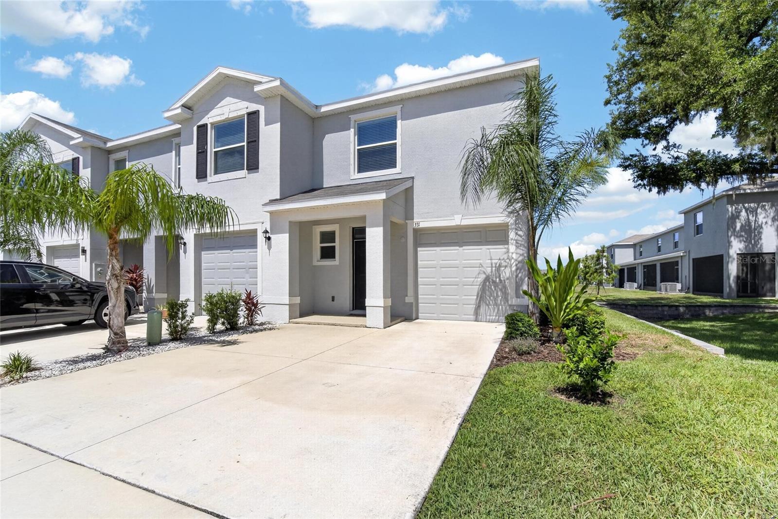 Welcome to 331 Mangrove Shade Circle, a beautifully maintained 3-bedroom, 2.5-bath townhome offering 1,802 square feet of comfortable living space in a prime corner-unit location. From the moment you arrive, you'll appreciate the added privacy and abundance of natural light that only a corner unit can provide. Inside, the open-concept floor plan seamlessly connects the living, dining, and kitchen areas, creating the perfect space for both everyday living and entertaining. Large windows showcase breathtaking water views, providing a peaceful backdrop to your daily routine. Upstairs, the spacious primary suite offers a relaxing retreat, complete with an en-suite bath and generous closet space. Two additional bedrooms provide flexibility for family, guests, or a home office. Step outside and enjoy serene pond views, morning coffee, or beautiful Florida sunsets from your private outdoor space. Conveniently located near shopping, dining, schools, and major commuter routes, this move-in-ready home combines comfort, convenience, and picturesque surroundings. Don't miss the opportunity to own one of the most desirable locations in the community!