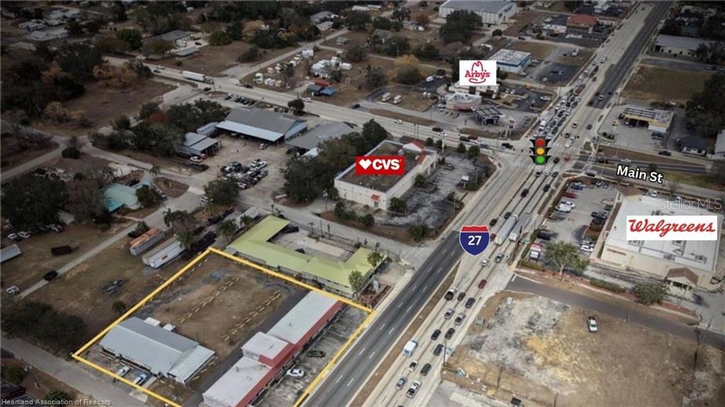 Value add retail plus self storage redevelopment opportunity Prime US 27 Frontage The property currently features 5670 Retail space and a secondary 3198 square foot building currently rented by Bingo Parlor. There is also a 875 square foot rental apartment. This property is offering immediate income with significant repositioning potential. Call Listing agent to view this great property.