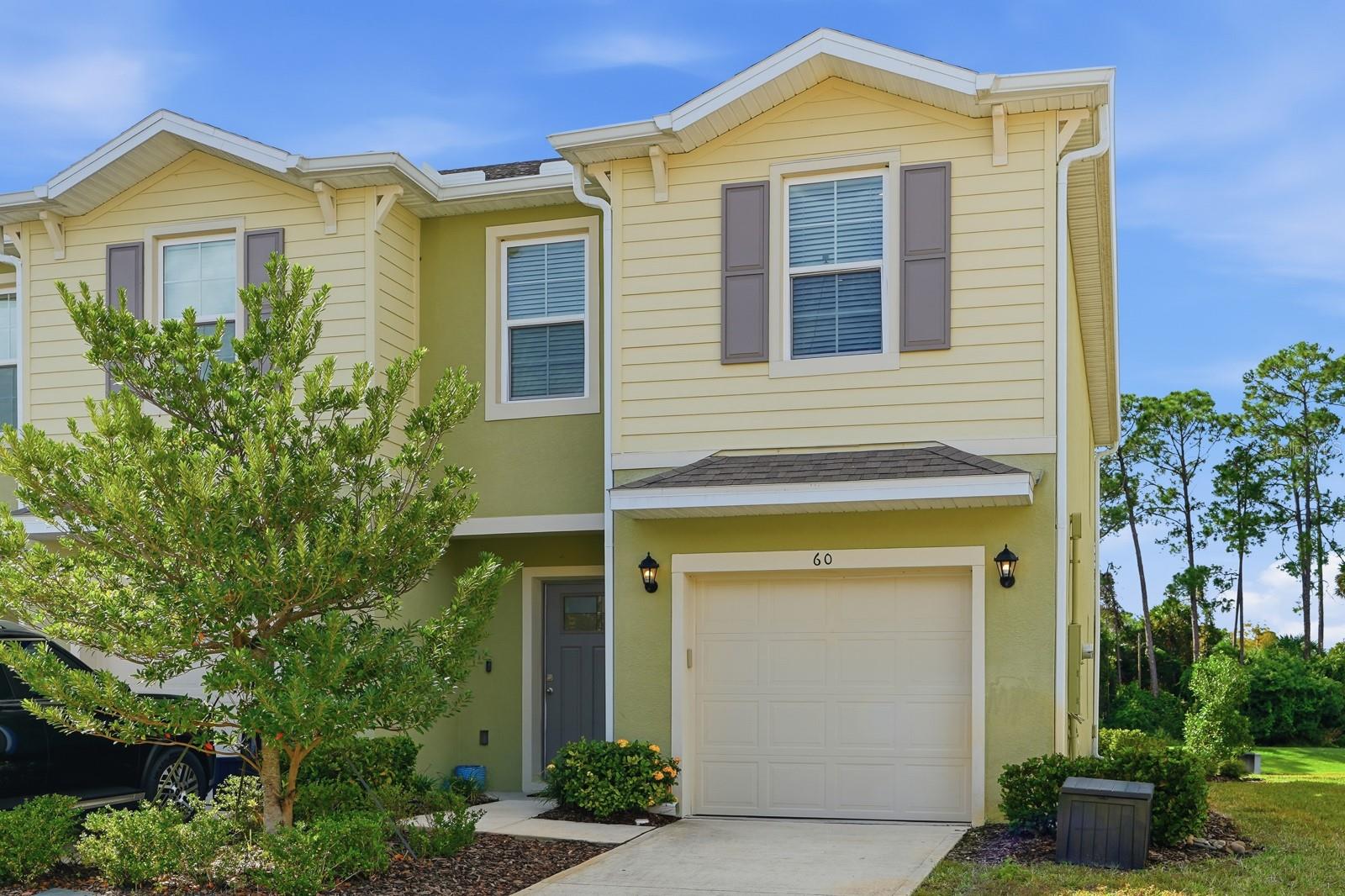 Public Remarks: Your Port Orange paradise awaits. This sun-drenched, end-unit townhome in Bella Oaks offers the ultimate blend of low-maintenance living and premium privacy. Built in 2022 and meticulously maintained, the home features a modern kitchen with granite countertops, sleek cabinetry, and full appliance package. The smart layout includes three bedrooms, two and a half baths, an attached garage, upstairs laundry, and a flexible bonus loft perfect for a home office or a quiet study lounge. One of the finest properties in the community, with lots of natural light and direct views of the peaceful pond. Its prime location keeps you minutes from the beach, shopping, dining, local hospitals and the speedway, while offering an effortless commute to Embry-Riddle, Palmer College, and Daytona State College. Bella Oaks provides a serene environment with pristine landscaping, a playground, and a scenic gazebo, making this a high-convenience residence today and a smart, long-term investment.