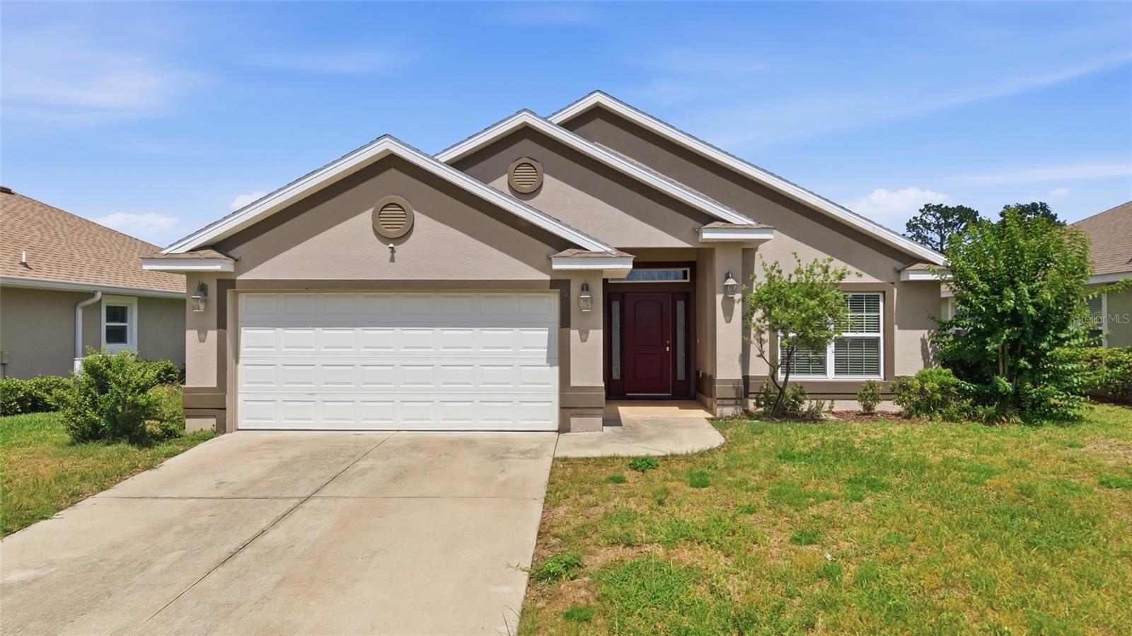 Move right into this beautifully updated 4-bedroom, 2-bath home nestled on a cul-de-sac lot in the desirable Lake Diamond community. Thoughtfully refreshed with today's buyer in mind, this home features brand-new luxury vinyl plank flooring throughout, fresh interior paint, new window blinds, and an extensive list of recent improvements that make daily living effortless.

The kitchen has been enhanced with a new refrigerator, new range, new microwave, updated faucet, and new garbage disposal, while the included new washer and dryer add even more value and convenience. The functional split-bedroom floor plan offers comfortable living spaces, generous bedroom sizes, and a seamless flow between the kitchen, dining, and living areas.

Enjoy the benefits of living in Lake Diamond, a golf community conveniently located near shopping, dining, medical facilities, schools, parks, and everyday conveniences. With easy access to major roadways, residents can quickly reach downtown Ocala, The Villages, and countless recreational opportunities throughout Marion County.

Whether you're searching for a primary residence, seasonal retreat, or investment property, this move-in-ready home offers modern updates, practical living space, and a location that puts everything you need within reach.