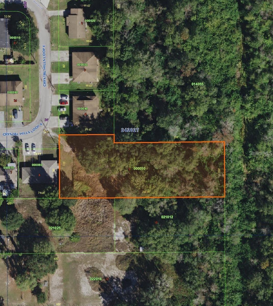 Crystal Hills Loop is not just vacant land. It is potential in motion. With 31,485 square feet and R-3 zoning, this parcel offers the space and flexibility to create something valuable, whether that is a custom home or a duplex in a growing Central Florida location.

The appeal here is simple. Size, zoning, and location. There is room to build, room to invest, and room to execute a clear vision. Lake Louisa State Park is nearby for boating, hiking, and other outdoor recreation. Downtown Clermont brings local restaurants, shops, and waterfront charm. And with Walt Disney World Resort within easy reach, the location carries even more long-term appeal.

For a buyer who understands land, this is where ideas turn into opportunity.
Buyers should verify zoning, land use, utilities, and development possibilities with the appropriate authorities.