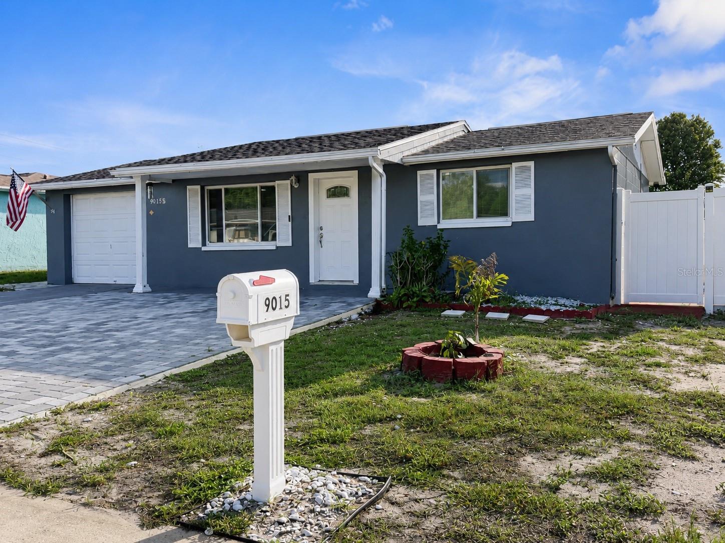 Welcome to this charming home located in a quiet and established Port Richey neighborhood. Inside, you’ll find tile flooring throughout and a comfortable layout designed for everyday living. Step outside to enjoy the spacious fully fenced backyard, offering plenty of room for entertaining, pets, gardening, or relaxing outdoors.

The property also features a large driveway with ample parking, no HOA, and is located outside of a flood zone for added peace of mind. Conveniently situated near shopping, dining, parks, and major roadways, this home offers comfort, privacy, and a great location.

Some photos have been virtually staged to illustrate the property’s potential.