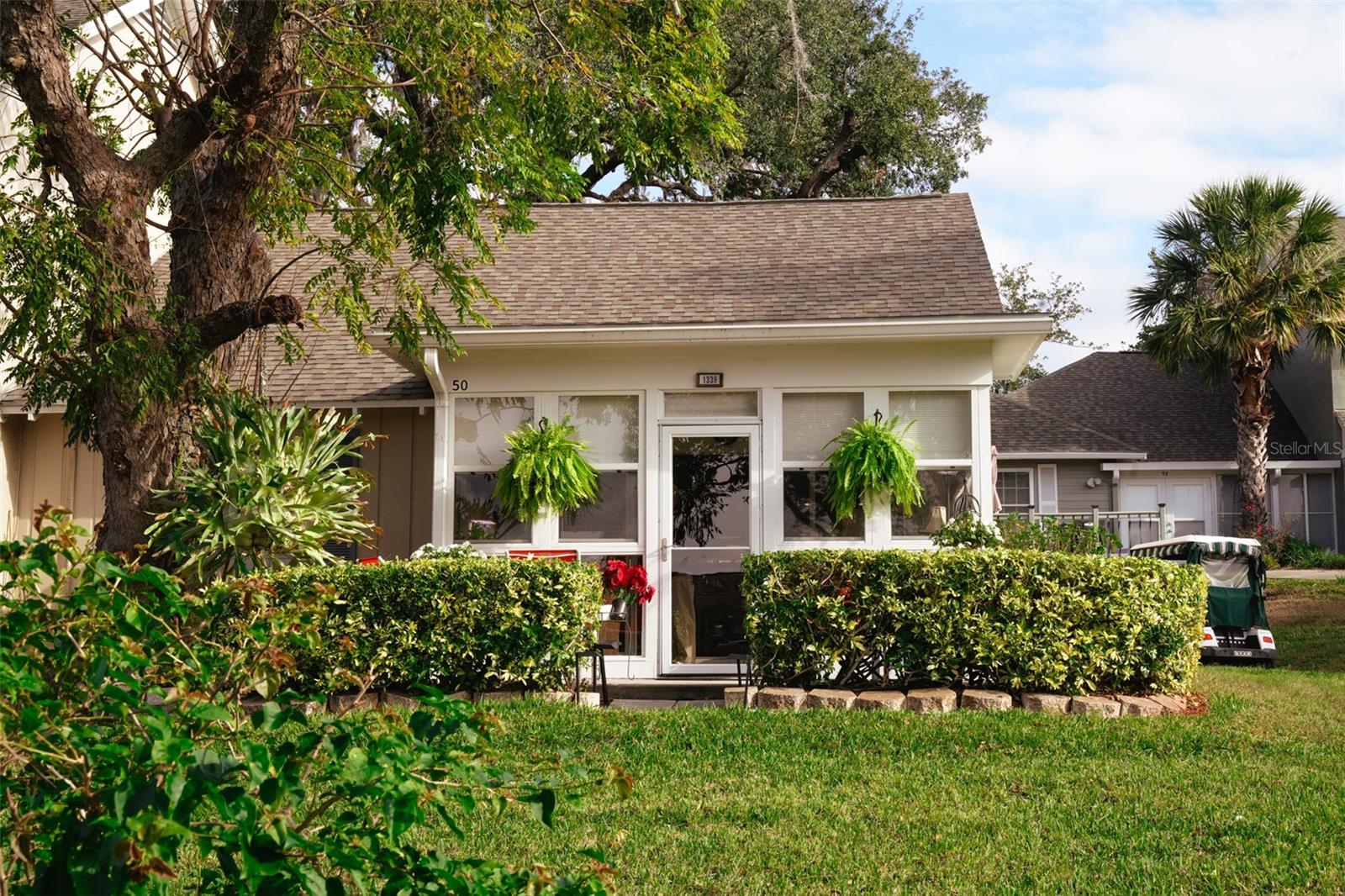 Live the easy Florida lifestyle in this beautifully maintained 2-bedroom, 2-bath villa in desirable Errol Estates in Apopka. From the moment you walk in, the soaring vaulted wood ceilings create a warm, inviting space that feels both elegant and comfortable.
The bright, upgraded kitchen with crisp white cabinetry is perfect for hosting friends, trying new recipes, or enjoying a quiet morning coffee. The spacious living area flows into a fully air-conditioned Florida Room—ideal for a cozy reading nook, game nights, or extra entertaining space year-round.
Need flexibility? The second bedroom features a built-in Murphy bed, making it effortless to use as a home office, hobby room, or welcoming guest suite. And the rare walk-in attic provides exceptional storage—perfect for seasonal décor, golf clubs, or anything you want tucked neatly away.
Whether you're downsizing, snowbirding, or simply ready for low-maintenance living in a beautiful community, this villa offers comfort, style, and versatility all in one. Schedule your showing and come see how easy life can be here.