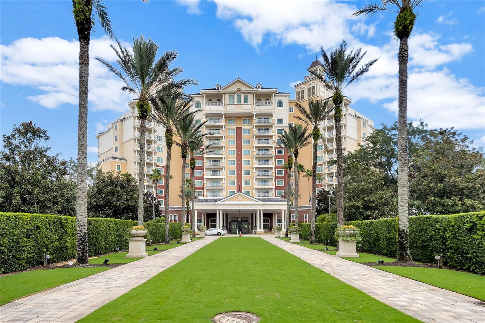 Come see your new home in the heart of Reunion Resort.  This 2 BR Reunion Grande and its open floor plan provides owners or guest the quintessential Resort experience at Reunion.  Surrounded by amenities which feature 3 different eating spots and beautiful panoramic view facing endless sunsets will provide you a sense of of exhilaration and relaxation at the same time.  This unit has had some RECENT UPGRADES already completed including FLOORING, new DRYER, new HVAC SYSTEM, a RENOVATED KItCHEN and main area TV as recent additions.  The open floor plan and split bedrooms provides both comfort and added privacy.  The unit is FULLY FURNISHED and also has a MEMBErSHIP available for transfer.  Come and see today a great opportunity to become part of the Reunion Lifestyle!