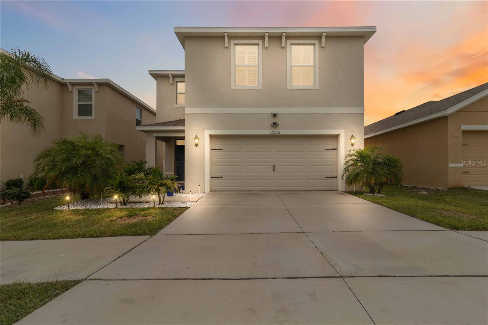 Welcome to 10230 Geese Trail Circle, where space, comfort, and value come together in one of the most desirable communities in Sun City Center. If you've been searching for a home that gives everyone room to spread out without sacrificing style, functionality, or affordability, this is the opportunity you've been waiting for.

Built in 2019 and offering 2,328 square feet of thoughtfully designed living space, this four-bedroom, two-and-a-half-bath home delivers the flexibility today's buyers demand. From the moment you step inside, you'll appreciate the open-concept design, upgraded laminate flooring, plantation shutters throughout, and the natural flow that makes everyday living and entertaining effortless.

At the heart of the home, the spacious kitchen is designed to bring people together, featuring beautiful quartz countertops, stainless steel appliances, abundant cabinetry, a walk-in pantry, and generous workspace for preparing meals, hosting gatherings, or simply enjoying your morning coffee. The adjoining living and dining areas create the perfect setting for making memories with family and friends.

Upstairs, all four bedrooms are privately tucked away, along with a versatile loft that can easily serve as a home office, media room, fitness area, study space, or playroom. The spacious primary suite offers a true retreat, complete with dual vanities, an oversized walk-in closet, a large walk-in shower, and a private water closet designed for comfort and convenience.

Step outside and discover one of the property's standout features—a fully fenced backyard with an extended patio, providing plenty of room for pets, outdoor entertaining, weekend barbecues, or simply enjoying Florida's beautiful weather year-round. Additional peace of mind comes from hurricane shutters, a security system, security cameras, a garage door that was professionally serviced in June 2026 and includes a one-year warranty, plus an assumable home security system and affordable quarterly pest control service that can transfer to the new owner.

Living in the Orchids at Cypress Creek means enjoying exceptional amenities without the high fees. Residents have access to resort-style pools, a clubhouse, fitness stations, playgrounds, scenic walking trails, a dog park, and community gathering spaces, all while benefiting from low HOA fees that include internet service.
Location is everything, and this home places you in the center of it all. Commuters will appreciate easy access to Interstate 75, U.S. Highway 301, State Road 674, and the Selmon Expressway, connecting you to Tampa, Brandon, Riverview, Apollo Beach, Ruskin, Sarasota, St. Petersburg, and beyond. Nearby shopping and dining options include Publix, Aldi, Walmart, Sam's Club, and numerous local restaurants and retail centers.

Healthcare is close at hand with HCA Florida South Shore Hospital, St. Joseph's Hospital-South, Tampa General Hospital, and the James A. Haley Veterans' Hospital all within convenient driving distance. Families will appreciate proximity to schools including Cypress Creek Elementary School, Shields Middle School, and Lennard High School. For travel and adventure, you're within reach of both Tampa International Airport and Sarasota-Bradenton International Airport, making business trips and family vacations effortless. Florida's world-famous Gulf Coast beaches are also easily accessible, including Apollo Beach, Anna Maria Island, Siesta Key Beach, and Fort De Soto Park.