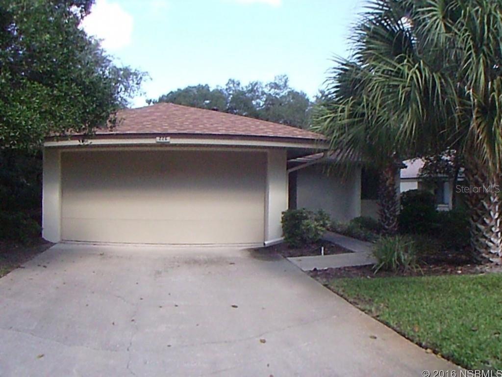Brae Burn 2 "A" model home in the beautiful Sugar Mill Country Club Community.  This 2 bedroom - 2 bath home is located a short walk to the Community pool.  Private  backyard with many trees.  Home is a split plan with a new roof in 2015.  Gas range in kitchen. ;Water: City
