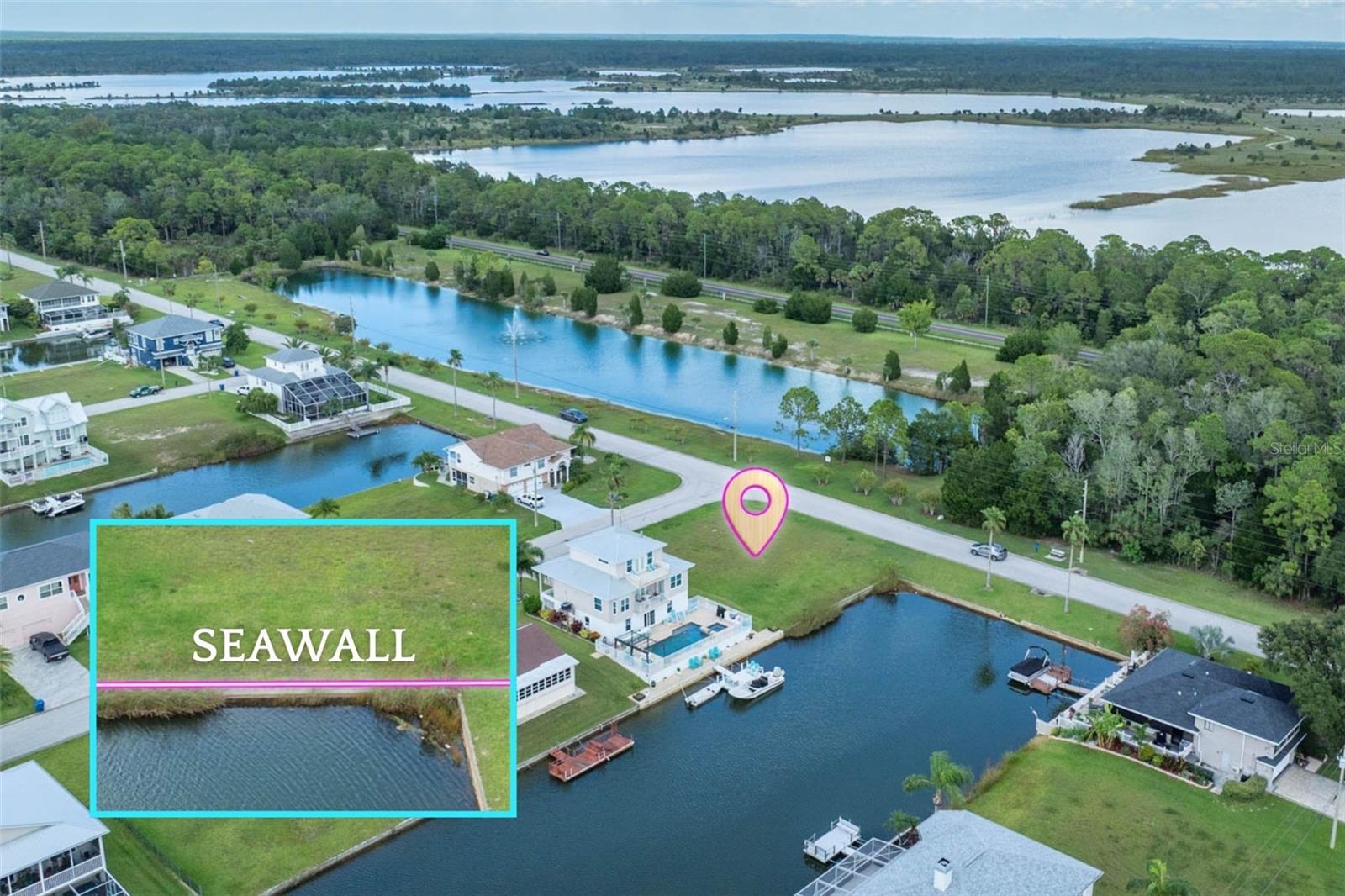 Come Build your dream home in Hernando Beach South! Build your dream coastal home in the highly sought-after Deed Restricted Community of Hernando Beach South. This OVERSIZED CORNER LOT HAS 80 feet of CONCRETE SEAWALL AND PARTIAL IMPACT FEES PAID.
The low $330 annual HOA fee includes lawn maintenance until construction begins and access to the community boat ramp. Enjoy the benefits of a well-maintained waterfront neighborhood with NO SHORT-TERM RENTALS ALLOWED (3 month minimum rentals), helping preserve the peaceful coastal atmosphere homeowners love.
Located in a flood zone, future homes must be elevated. Zoned R1B for SINGLE-FAMILY HOMES ONLY (no mobile homes permitted). Water, sewer, and electric are available at the street and will need to be connected to the future residence. NO BUILD TIME REQUIREMENT — build now, later, or hold as an investment opportunity. RV living is not permitted.
Residents enjoy Gulf access through the community boat lift or community boat ramp, making it easy to enjoy boating, fishing, kayaking, and the Florida waterfront lifestyle. Contact the listing agent for a video explaining how the community boat lift operates.
Hernando Beach is a charming coastal community along Florida’s Gulf Coast known for its laid-back lifestyle, scenic waterways, and excellent boating access. Nearby attractions include Weeki Wachee Springs State Park, waterfront dining, marinas, golf courses, shopping, and entertainment. Whether you're looking to build a full-time residence, vacation retreat, or future investment property, this lot offers an incredible opportunity to own in one of Hernando County’s most desirable waterfront communities.
Lot lines shown in aerial photos are approximate. Property is located on the left side of the road on the corner of Croaker Drive and Sea Bass Drive. No for sale sign on the property. Land financing options may be available. Schedule your showing today and start planning your Florida coastal dream home!