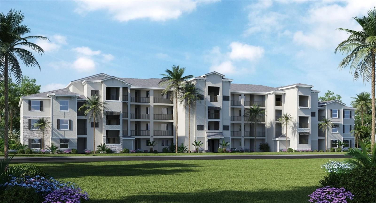 Under Construction. This home comes with a bundled social membership to the club — an exceptional value woven right into your purchase. From the moment you arrive, you're not just a resident; you're a member. This inviting 1,120-square-foot condo offers a smart split floorplan designed for comfortable living and effortless entertaining. Step inside to discover an open kitchen, dining, and living area featuring durable quartz countertops with a 4-inch backsplash, stainless steel appliances, and designer cabinetry that perfectly blend style and function. Sliding doors extend the living space to the lanai, ideal for relaxing or hosting outdoor gatherings. The luxurious owner’s suite provides a private retreat with a quartz-topped vanity and a walk-in shower with clear glass enclosure. A secondary bedroom near the foyer adds privacy for guests or family. With convenient covered parking included, this low-maintenance home delivers both comfort and ease. Homes like this move quickly—don’t miss your chance to make it yours! Prices, dimensions and features may vary and are subject to change. Photos are for illustrative purposes only. Estimated delivery date is Aug/Sept 2026