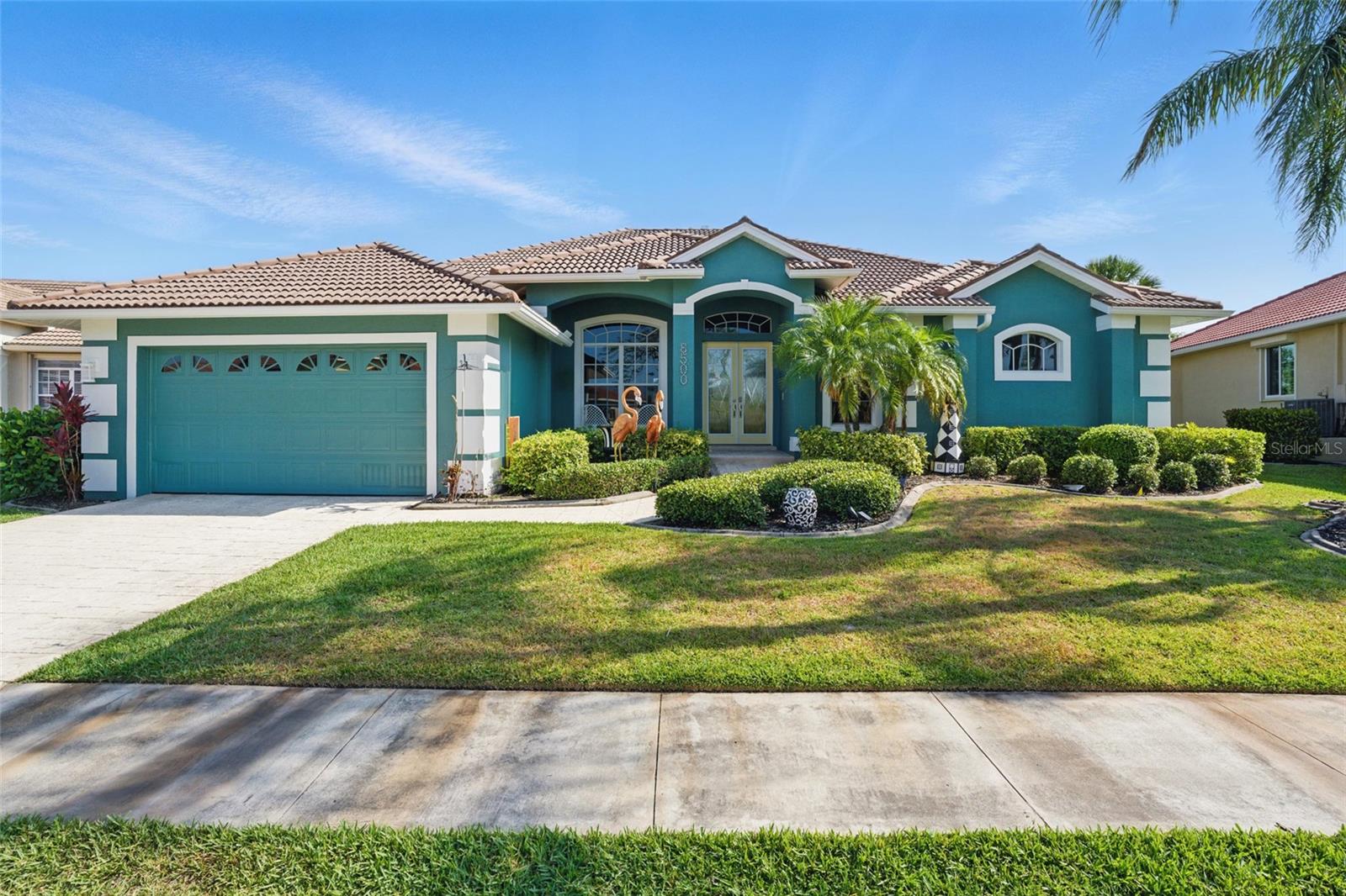 Welcome To Southwind Preserve, One Of Fort Myers’ Most Desirable Gated Communities. This Exceptional Three Bedroom, Two And A Half Bath Home Combines Modern Elegance, Everyday Comfort, And The Relaxed Charm Of Florida Living With Over 2,400 Square Feet Of Open Living Space Designed For Both Entertaining And Quiet Retreat. Soaring Ceilings, Crown Molding, And Luxury Plank Vinyl Flooring Create An Inviting Atmosphere, While The Remodeled Chef’s Kitchen Features An Oversized Island, White Shaker Cabinets, Quartz Countertops, And Stainless Steel Appliances. Pocket Sliders Open The Living Area To A Spacious Under Roof Lanai Ideal For Year Round Outdoor Living, Overlooking A Sparkling Pool With Private Tropical Views That Create A Serene Resort Style Setting. The Primary Suite Offers A Tray Ceiling, Walk In Closet, And A Spa Inspired Bath With Dual Sinks, Walk In Shower, And A Freestanding Soaking Tub, While A Split Floor Plan Provides Privacy With Two Additional Bedrooms And A Beautifully Appointed Guest Bath. Located Just Minutes From Shopping, Dining, And Southwest Florida’s World Class Beaches, This Rare Offering At Southwind Preserve Delivers Not Just A Home, But A Lifestyle Opportunity.