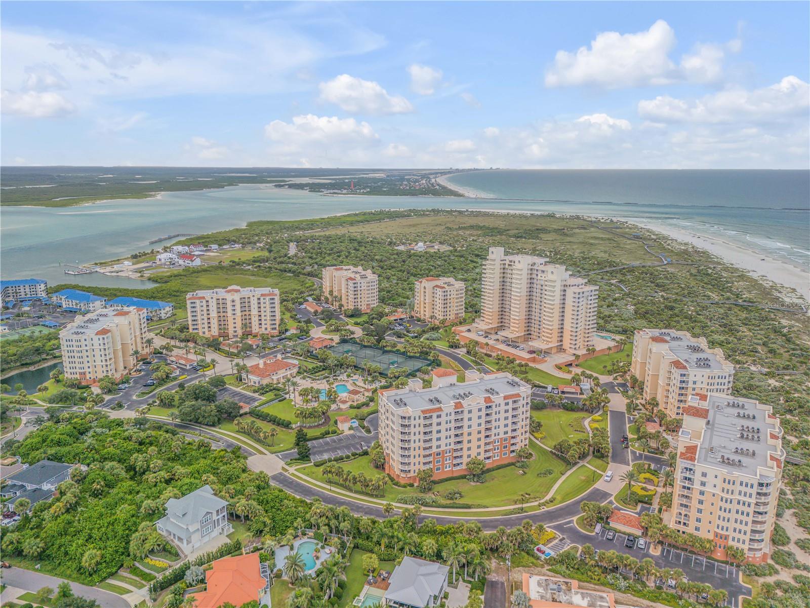 Welcome to Minorca—one of the most sought-after waterfront communities in all of New Smyrna Beach. Nestled within this exclusive 52-acre ocean-to-river paradise, this beautifully renovated fourth-floor residence offers breathtaking views of the Intracoastal Waterway, Ponce Inlet, and unforgettable Florida sunsets.
From the moment you walk through the door, you'll appreciate the bright, open floor plan and the coastal elegance that makes this condominium feel like home. The completely updated kitchen features quartz countertops, premium stainless steel appliances, and plenty of space for entertaining, while beautiful wood-look tile flooring flows throughout the main living areas. Fresh interior paint, crown molding, and soaring 9-foot ceilings create a light and airy feel that's perfect for waterfront living.
French doors lead to a flexible office or optional third bedroom complete with charming shiplap accents, making it ideal for guests, working from home, or creating your own coastal retreat.
One of the best features of this home is the oversized covered balcony. Whether you're starting your morning with coffee while watching boats cruise by or winding down with spectacular sunsets over the Intracoastal, this is the outdoor living space you'll never want to leave.
The home also includes reserved covered parking and a private storage room, giving you plenty of space for all of your beach gear and bikes.
Living in Minorca means you're not just buying a home—you're investing in a lifestyle. This gated waterfront community offers 24-hour security, beautifully landscaped walking trails, three heated pools and spas, four Har-Tru tennis courts, a state-of-the-art fitness center, clubhouse, sauna, billiards room, catering kitchen, and multiple gathering spaces for residents and guests.
You'll also enjoy private beach access, private river access, an oceanfront pavilion, a riverfront gazebo with grilling stations, and a 64-slip marina, making it easy to spend your days boating, fishing, paddleboarding, kayaking, or simply watching dolphins play in the river. Boat slips are occasionally available for purchase, offering another incredible opportunity for waterfront enthusiasts.
If you've been dreaming of the ultimate coastal lifestyle where luxury meets laid-back beach living, this is your chance. From sunrise walks on the beach to sunset cruises on the Intracoastal, every day feels like a vacation at Minorca.
Schedule your private showing today and discover why so many people choose to call this incredible waterfront community home.