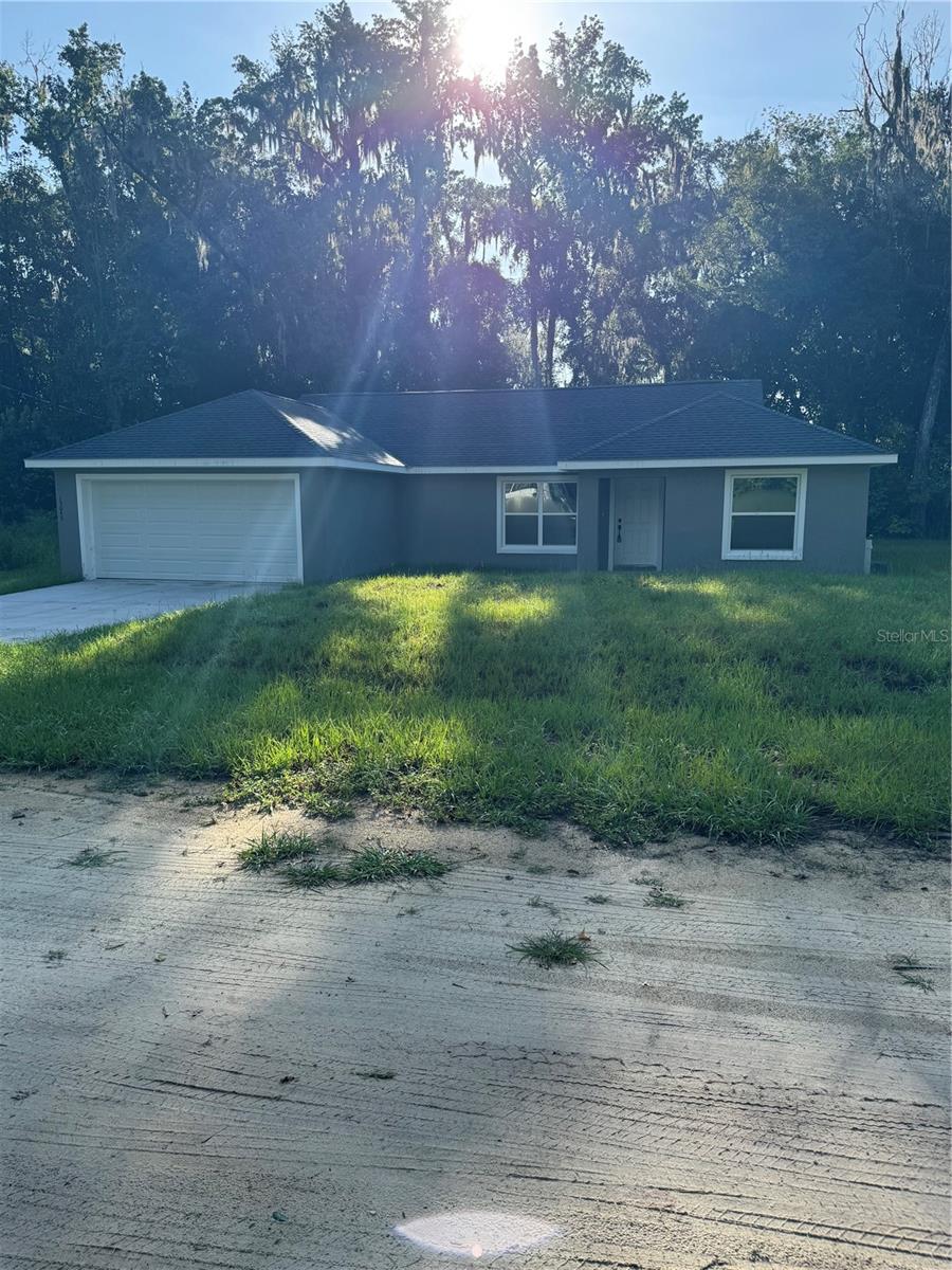 Awesome home very close to the villages and no neighbors behind you or to your left side. Home is in an area of new construction.