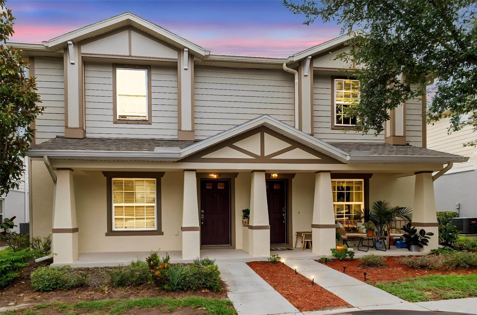 Enjoy fully MAINTENANCE-FREE living in this beautiful turnkey townhome, nestled within the peaceful, gated community of Magnolia Park. The HOA covers everything including: the ROOF, EXTERIOR SIDING/PAINT, LANDSCAPING, WATER, SEWER, TRASH, on top of the all the great amenities from the a RESORT-STYLE POOL, CLUBHOUSE, BASKETBALL COURTS, PARK, PLAYGROUND, and common areas, giving you more time to enjoy life and less time worrying about home maintenance.

Inside, you’ll find a bright, OPEN-CONCEPT floor plan designed for both everyday living and entertaining. The kitchen features elegant granite countertops, plenty of rich espresso cabinetry, stainless steel appliances, center island, walk-in pantry, and overlooks the spacious living space, while abundant windows fill the home with lots of natural light. Upstairs offers 2 spacious bedrooms with generous walk-in closets, along with a convenient laundry closet. Additional storage space throughout add to the home’s comfort and functionality. A covered back patio offers a private space to sit and enjoy the outdoors and beautiful Florida weather.

Residents enjoy outstanding community amenities, including a resort-style pool, clubhouse, basketball courts, and playground. Magnolia Park is conveniently located near shopping, restaurants, grocery stores, and major highways, this turnkey home offers the perfect combination of comfort, convenience, and low-maintenance living. Whether you’re a first-time homebuyer, downsizing, or looking for an excellent investment opportunity, this move-in-ready home is one you won’t want to miss.