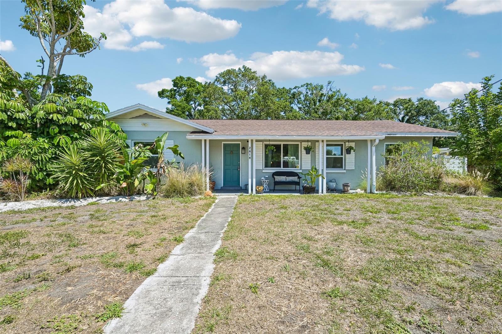 Welcome to your move-in-ready sanctuary on a sprawling corner double lot! Boasting over $60,000 in meticulous upgrades, this home perfectly blends modern luxury with preserving old Florida character—all just 5 miles from the beach and minutes to downtown Bradenton. This home sits in Flood Zone X (Elevation E) and has never required evacuation during any past hurricane. You'll enjoy unbeatable power reliability, as it is located on the Manatee High School power grid with a history of zero power loss during storms. Plus, the school right down the street serves as an official hurricane shelter. Structural security is top-notch, equipped with hurricane impact windows (2020), a 2020 roof, a secondary energy-efficient TPO flat roof (2023), and a 2021 electric panel with a whole-home surge protector. For pristine air quality, the 2020 AC is upgraded with a hospital-grade UV mold-killing system and a specialized air purifier (2023). Inside, you'll find sleek quartz countertops and a professionally sealed cast iron tub for classic elegance, alongside a custom bamboo bar for entertaining and a newly installed 2025 custom closet system. Your private outdoor retreat is fully enclosed by a brand-new white vinyl fence (2025), featuring your own basketball court and a screened lanai with updated electrical (2024).
Schedule your tour today to secure this home before it's gone!