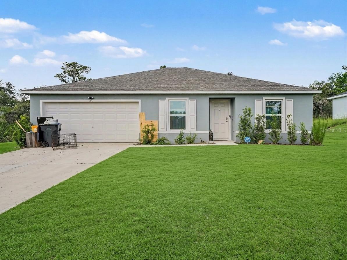 Virtually Staged. Built in 2024, this home offers peace in mind with virtually new major components, including the roof (2024), HVAC (2024), water heater (2024), electrical system (2024), and plumbing (2024). The kitchen is equipped with 2024 appliances, including a range of, microwave, and dishwasher. Enjoy the benefits of modern construction and energy efficient systems.