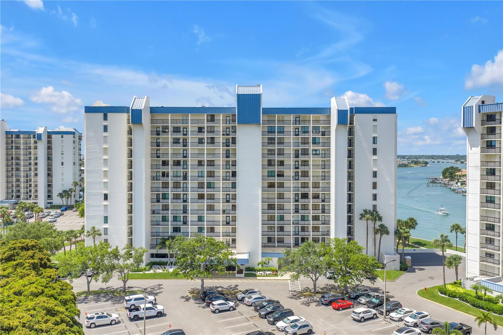 Welcome to waterfront living at the Yacht & Tennis Club of St. Pete Beach! This bright and inviting second-floor condo offers beautiful water views and an abundance of natural light throughout. Enjoy your oversized patio, the perfect place to start your morning with a cup of coffee or unwind in the evening while watching dolphins, manatees, and other marine life pass by.
This condo presents a wonderful opportunity to enjoy immediately while adding your own personal style and updates over time. The spacious kitchen offers ample cabinetry and storage space while large windows fill the room with natural light. The versatile guest bedroom features a functional Murphy bed, making it an ideal combination guest room and home office.
For added peace of mind, the unit is equipped with hurricane shutters. The open and airy floor plan creates a comfortable coastal atmosphere that maximizes the beautiful waterfront setting.
Yacht & Tennis Club is a gated waterfront community known for its resort-style amenities, including a heated waterfront pool, Har-Tru tennis courts, pickleball courts, shuffleboard, and a beautifully updated clubhouse perfect for hosting gatherings and holiday events. Residents also enjoy 24-hour security, meticulously maintained grounds, and an active social calendar.
Whether you're looking for a full-time residence, seasonal retreat, or investment opportunity, this waterfront condo offers the perfect combination of location, lifestyle, and value in one of St. Pete Beach's most desirable communities.