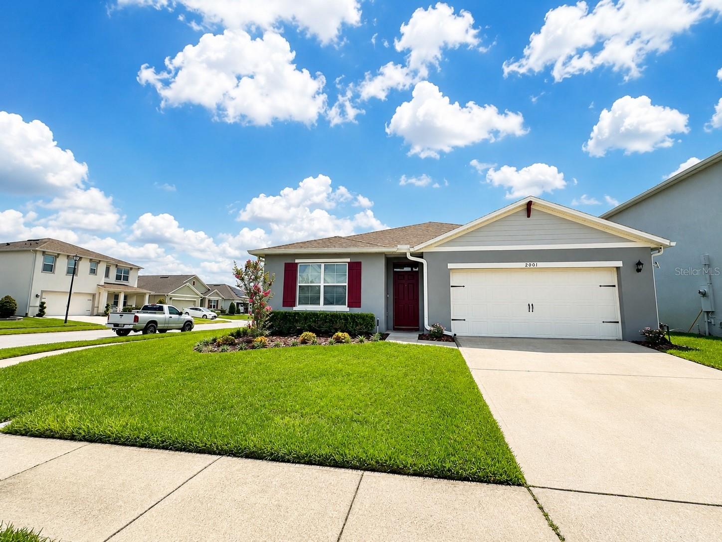 Welcome to this beautifully maintained 4-bedroom, 2-bathroom home situated on a desirable corner lot in Sanford. This popular Cali floor plan offers easy one-story living with matching tile flooring throughout and absolutely no carpet. From the moment you arrive, you'll notice the pride of ownership and extensive upgrades that set this home apart.
The open kitchen features upgraded KitchenAid appliances, a large center island, double oven, custom pull-out shelving, and a spacious walk-in pantry with built-in shelving. Every closet, including the pantry, has been enhanced with custom California Closets organization systems for maximum storage and functionality.
The fully fenced backyard is designed for year-round enjoyment with a professionally installed screened lanai spanning the entire width of the home. The insulated 40' x 10' lanai includes three access doors, ceiling fans, electrical outlets, paver flooring, and overlooks a custom fire pit area connected by a paver walkway. Additional upgrades include a whole-house water softener and purification system, upgraded sliding glass doors, added attic and garage door insulation, updated lighting and fixtures, crown molding, upgraded baseboards, contemporary kitchen backsplash, custom laundry room cabinetry, and a recently installed hot water heater. The home is also still covered under its 10-year structural warranty.
Located just a short walk from the community pool, lake, and mailbox, this move-in ready home has been meticulously maintained and professionally cleaned on a regular basis. If you have been searching for a truly turnkey property with exceptional upgrades and an incredible outdoor living space, this is one you will not want to miss. Call today to schedule your private showing.