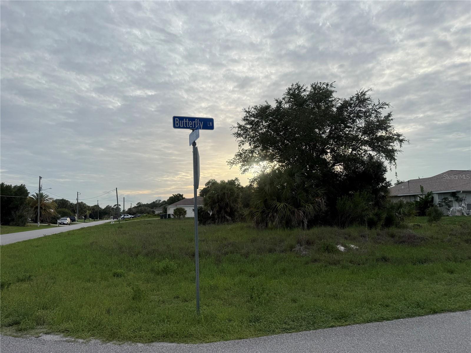 You're going to fall in love with this lot on the corner of Butterfly and Adelaide. If you're looking to build your dream home, this lot is already mostly cleared which will save your THOUSANDS of dollars on clearing! This oversized lots is perfect for your dream home in the sunshine state. Get ready to enjoy the Braves, Rays, Red Sox, Aquatic Center, Warm Mineral Springs, white sandy beaches and much more in a quick drive for your new home in North Port.
