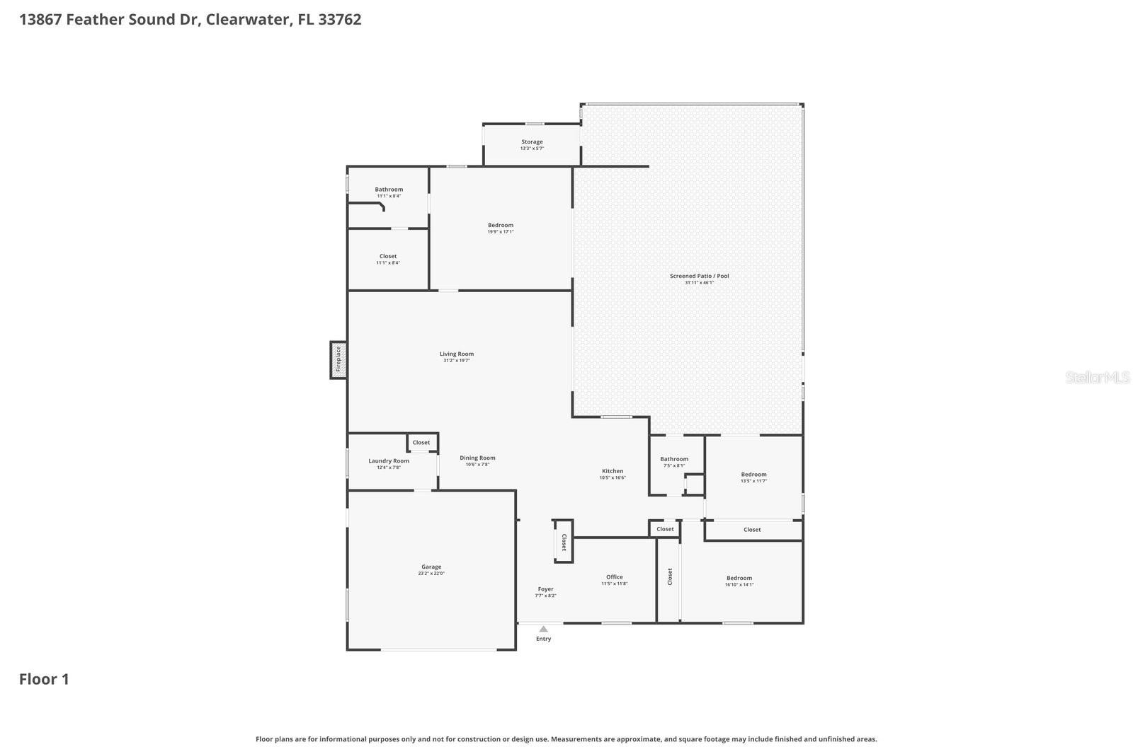 FEATHER SOUND CUSTOM HOME SITE UNIT 1 LOT 45 - Residential