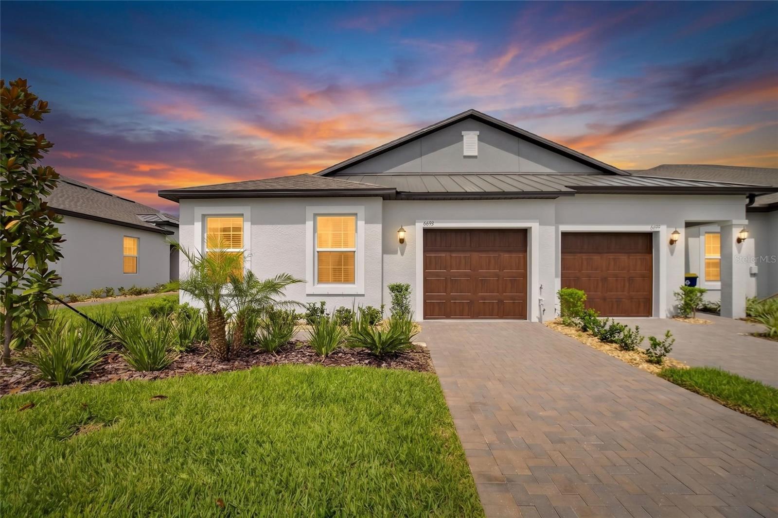 Welcome to this brand-new villa located in the desirable gated 55+ community of New Port Corners! This beautifully designed 2-bedroom, 2-bathroom home with a versatile flex room offers the perfect blend of comfort, functionality, and modern living. Step inside to discover an inviting open-concept floor plan featuring spacious living areas and thoughtful design elements throughout. The well-appointed kitchen offers abundant cabinetry and storage, and it seamlessly connects to the dining area and great room—ideal for both everyday living and entertaining. The private primary suite is situated at the rear of the home, creating a peaceful retreat complete with a large walk-in closet, dual vanities, and a spacious walk-in shower. A secondary bedroom and full bathroom are conveniently located near the front of the home, providing privacy for guests. The flex room offers endless possibilities as a home office, den, or quiet reading space. Additional features include a dedicated laundry room and a one-car garage. Location is everything! Enjoy easy access to some of the area's most popular attractions. Beach lovers will appreciate being just 20–30 minutes from Sunset Beach, Fred Howard Park, and more. Shopping centers, restaurants, and malls are only 10–15 minutes away. Outdoor enthusiasts will enjoy the nearby James E. Grey Preserve, located just 5–10 minutes away, offering scenic trails and abundant wildlife. Historic Downtown New Port Richey is also close by, featuring local events, waterfront walking paths, dining, and entertainment. Exciting community amenities are on the way, with the clubhouse scheduled to open in August/September. Residents will enjoy a resort-style lifestyle with a swimming pool, fitness center, pickleball and tennis courts, dog parks, and gathering spaces designed to foster an active and social community atmosphere. Don't miss the opportunity to rent this beautiful new villa in one of the area's most anticipated active-adult communities! This stunning seasonal rental offers the perfect blend of comfort, style, and resort-style living, making it an ideal getaway to enjoy Florida's sunshine and exceptional amenities.