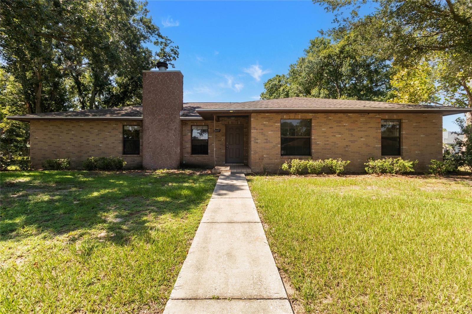 Welcome to this beautifully maintained 4-bedroom, 2.5-bathroom home in the heart of Lakeland! Offering the perfect blend of comfort and style, this home features durable laminate flooring throughout, creating a seamless and low-maintenance living space. The updated kitchen is equipped with newer countertops, stainless steel appliances, and plenty of cabinet space, making it ideal for everyday living and entertaining. Relax by the cozy fireplace or step outside to your own private backyard oasis. Enjoy the sparkling private pool, screened patio, and fully fenced yard—perfect for entertaining guests, family gatherings, or simply unwinding in complete privacy. Conveniently located near shopping, dining, schools, and major roadways, this move-in-ready home offers everything you've been looking for. Schedule your private showing today and experience the Florida lifestyle at its best! This property is eligible under the First Look Initiative. All Owner Occupant offers will be responded to after 7 days on the market and Investor offers will be responded to after 30 days. However, all offers can be submitted during the First Look period. All offers must be entered through propoffers.com.