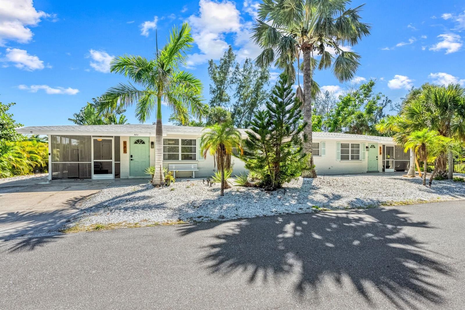 Massive Price Reduction - Rare Opportunity to Own Your Slice of Beach Paradise! Live the ultimate coastal lifestyle with sun, sand, and breathtaking surroundings at an exceptional value. Stunning curb appeal duplex located in the highly desirable Longboat Key featuring two separate addresses, 578 Companion Way and 580 Companion Way. This bright and welcoming coastal retreat offers an elegant and comfortable living environment where refreshing sea air and natural sunlight fill the interior through expansive windows. The property features two separate units including one 2 bedroom 2 bathroom unit and one 2 bedroom 1 bathroom unit. Offered fully furnished and showcasing high quality updates throughout, the property includes a new roof, new AC systems, new water heaters, and all new appliances completed in 2025, delivering modern luxury and peace of mind. Residents may enjoy access to Cedars East resort style amenities including pool, fitness center, and tennis courts with a small optional membership fee. Ideally positioned just steps from the pristine, wide, and uncrowded Gulf beaches, this property provides the ultimate Longboat Key lifestyle. Conveniently located near world class dining and shopping at St Armands Circle, vibrant downtown Sarasota, championship golf courses, marinas, cultural attractions, and everything Sarasota has to offer. Vacation rentals are permitted, creating an outstanding opportunity for investors, seasonal residents, or families seeking to live in one unit while generating additional rental income from the second unit.