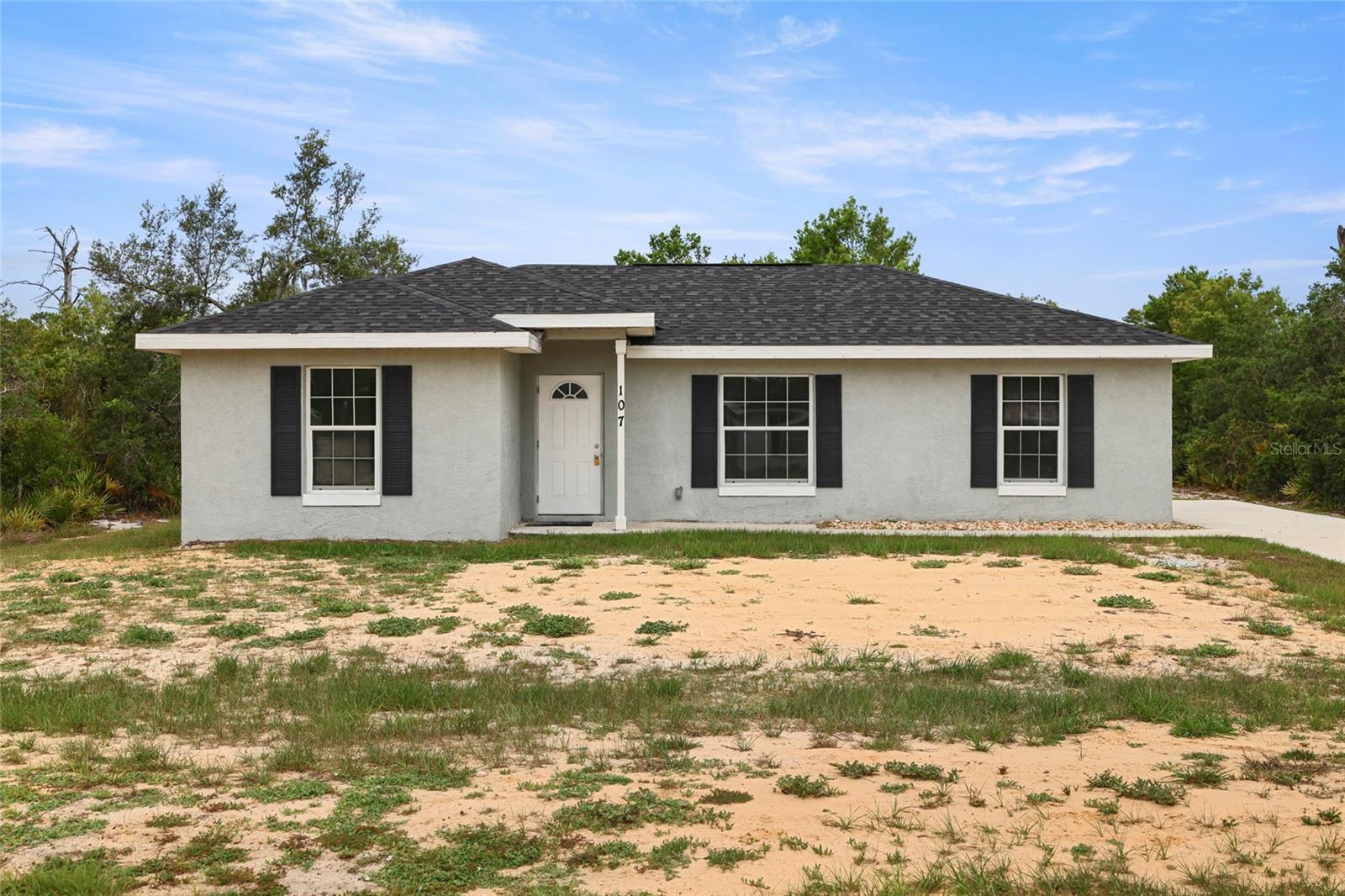 Fractional Ownership. Move right into this beautiful 2022 concrete block home located in the desirable Placid Lakes community. This thoughtfully designed 3-bedroom, 2-bath residence offers a bright and modern open-concept floor plan featuring vaulted ceilings, oversized tile flooring throughout, recessed lighting, and abundant natural light. The stylish kitchen showcases white shaker-style cabinetry, sleek countertops, stainless steel appliances, ample storage, and an open layout perfect for entertaining and everyday living. The split-bedroom floor plan provides privacy for the owner's suite while offering comfortable accommodations for family and guests. Both bathrooms feature contemporary tile finishes and modern fixtures, creating a clean and elegant feel throughout the home. Situated on a spacious ¼-acre lot with no immediate neighbors on either side, you'll enjoy added privacy and peaceful natural surroundings. Additional features include central water service, a newly installed drain field, and a concrete driveway. As a property owner in Placid Lakes, you'll enjoy exclusive access to Lake June-in-Winter through August Tobler Park, featuring a boat ramp, picnic facilities, fishing, boating, and one of Highlands County's most sought-after recreational lakes. Conveniently located near downtown Lake Placid, you'll enjoy nearby lakes, nature trails, local dining, shopping, and the relaxed Florida lifestyle year-round. This property could be your forever home, a vacation getaway, an income producing opportunity, or a retirement dream-the choice is yours!