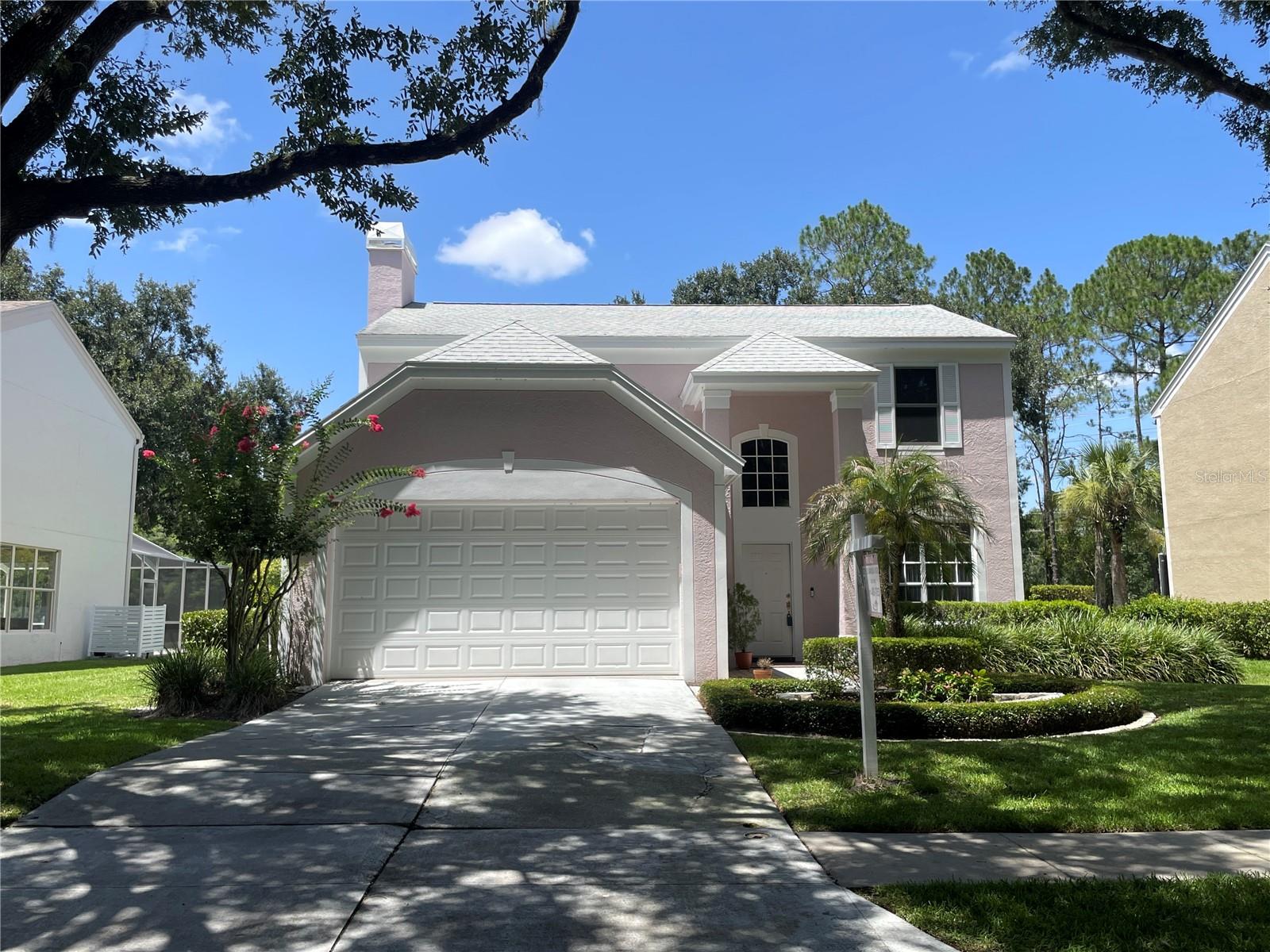 Great Tampa Palms home with screened pool and large deep lot. Serene pond and conservation views too. Home has been taken care of and is ready for a new family. All bedrooms are upstairs. Kitchen is light and bright with QUARTZ counters and stainless steel appliances. This home is a rare find at this price and definitely won’t last long. Call and let’s make it yours.