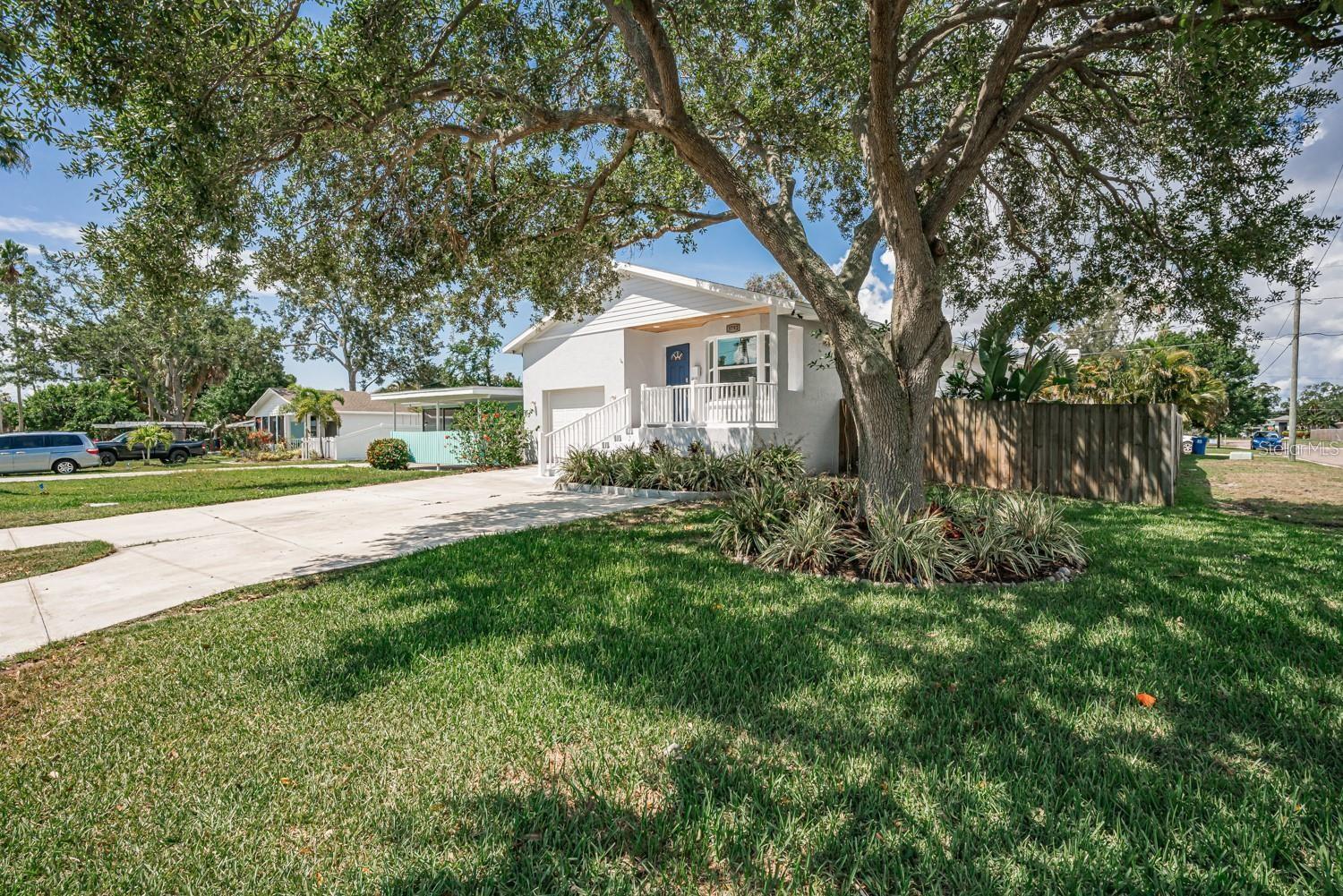 Beautifully remodeled 3-bedroom, 2-bath home available for long-term lease just minutes from Snell Isle and vibrant downtown St. Petersburg. Extensively renovated in 2019 with quality finishes throughout, the home features a modern kitchen with stainless steel appliances, Cambria quartz countertops, custom cabinetry, updated bathrooms, luxury flooring, PGT Winguard impact windows and sliding doors, and a Wi-Fi thermostat.
Additional features include custom closet systems, a spacious fenced backyard with double-gate access, a covered patio with pavers, a 50-amp RV/boat hookup, and a custom utility/dog wash station. The home sits at a higher elevation than many surrounding properties.
Conveniently located near Whole Foods, Publix, parks, the Shore Acres Recreation Center with pool, and a wide variety of restaurants, shopping, and everything downtown St. Petersburg has to offer.
Unfurnished. Available for long-term lease.
