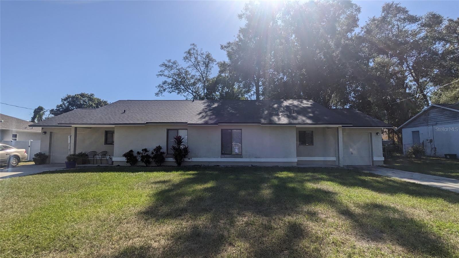 Wow! Don't miss out on this fantastic Duplex investment property. You can live in one side and earn strong cash flow on the other or just add it to your rental portfolio for steady returns renting out both units.  The property is located on a quiet dead end street with quick access to major roads and the nearby Sunrail commuter rail stations in Altamonte Springs, Maitland and Longwood.   The building is sturdy concrete block construction with each unit having a 1-car garage along with fenced yards.  The owners just installed a brand new roof and HVAC systems for both units.  Both units have 2 bedroom and 2 baths with ceramic tile floors throughout.  New sewer lines were installed in July 2020 when the property was connected to the City sewer.  The 421 unit is move-in rent ready and 431 will be available on December 1st.  Great for you to start fresh with your own new tenants and rent prices.  This won't last long.  Call today!