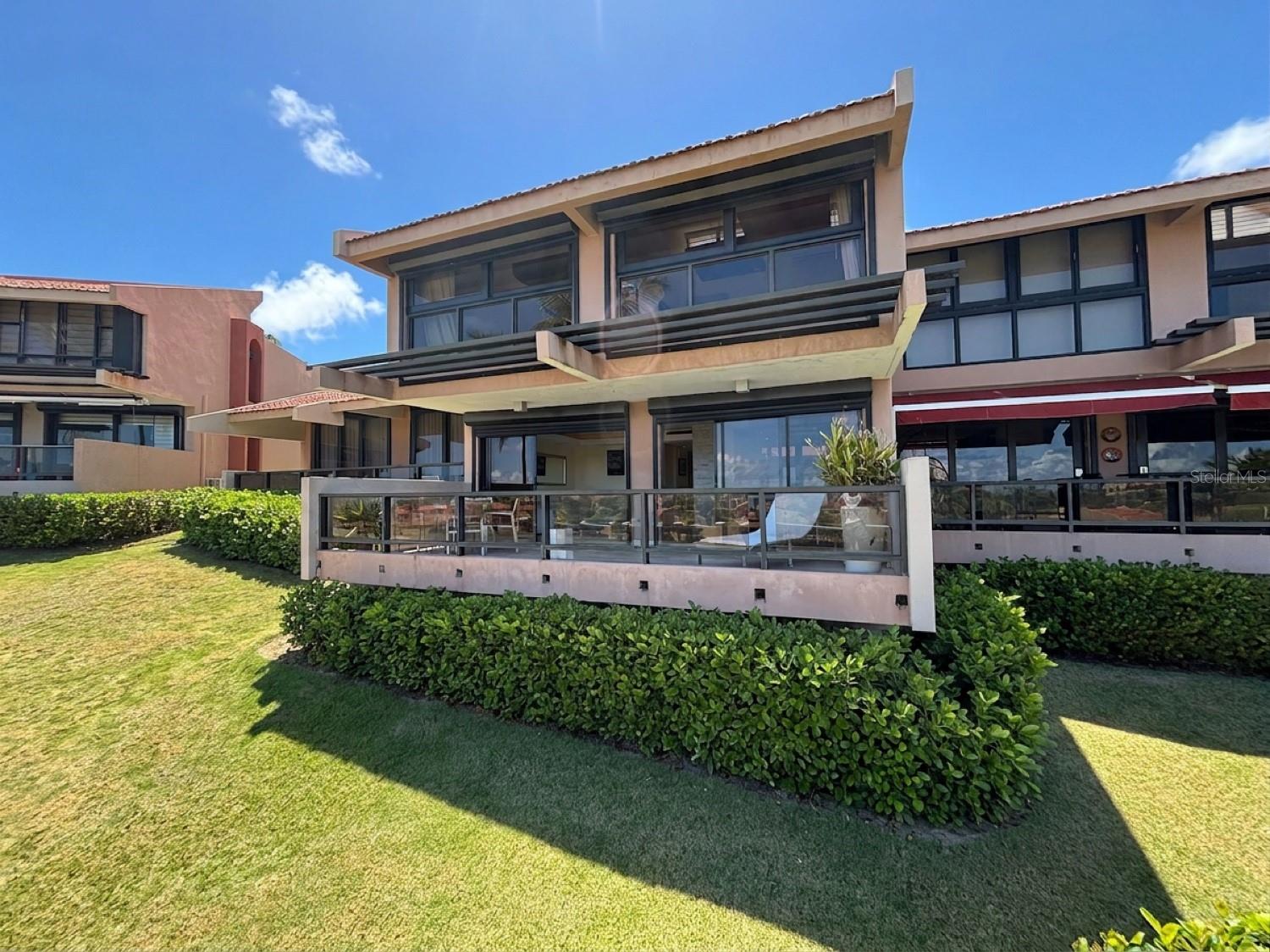 Furnished condo located at La Jolla, Palmas del Mar Humacao. 2 bedrooms, 2 full bathrooms, 1 Half bathroom, living room, dining room, recently remodel, front balcony with ocean views and lots of natural light. La Jolla features a Swimming Pool & Gazebo. Call for an appointment today.
