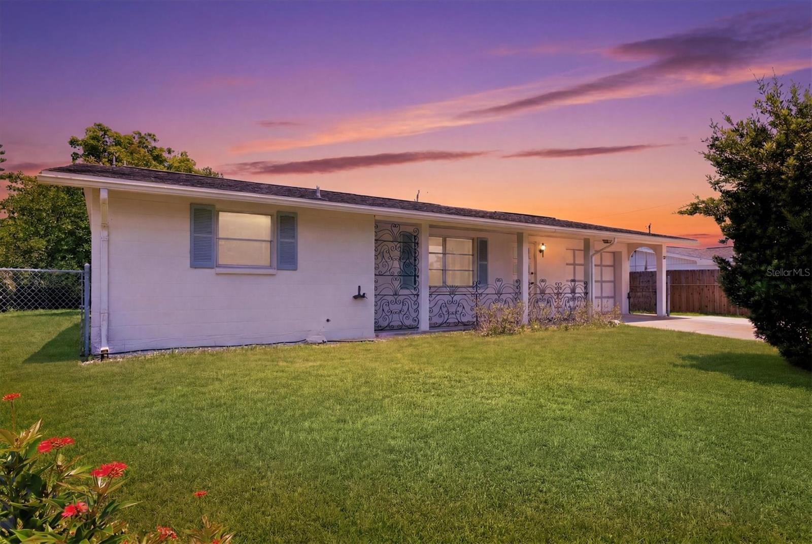 Welcome to this charming 2-bedroom, 2-bath home located in the desirable Warm Mineral Springs area of North Port. Offering approximately  well-maintained residence features a bright, open floor plan designed for comfortable everyday living.
The spacious living and dining areas flow seamlessly into the kitchen, creating an inviting space for family gatherings and entertaining. A large enclosed Florida room provides additional living space and is perfect for relaxing year-round, enjoying your morning coffee, or creating a home office or hobby room.
Outside, you'll find a fully fenced backyard offering privacy and plenty of room for pets, gardening, or outdoor activities. The oversized driveway provides ample parking for multiple vehicles, a boat, or an RV, while the attached garage and storage shed add even more convenience.
Ideally located just minutes from Warm Mineral Springs, shopping, restaurants, medical facilities, golf courses, parks, and the beautiful Gulf beaches, this home offers an excellent opportunity as a primary residence, seasonal getaway, or investment property. Enjoy the best of Florida living with easy access to everything in  North Port .