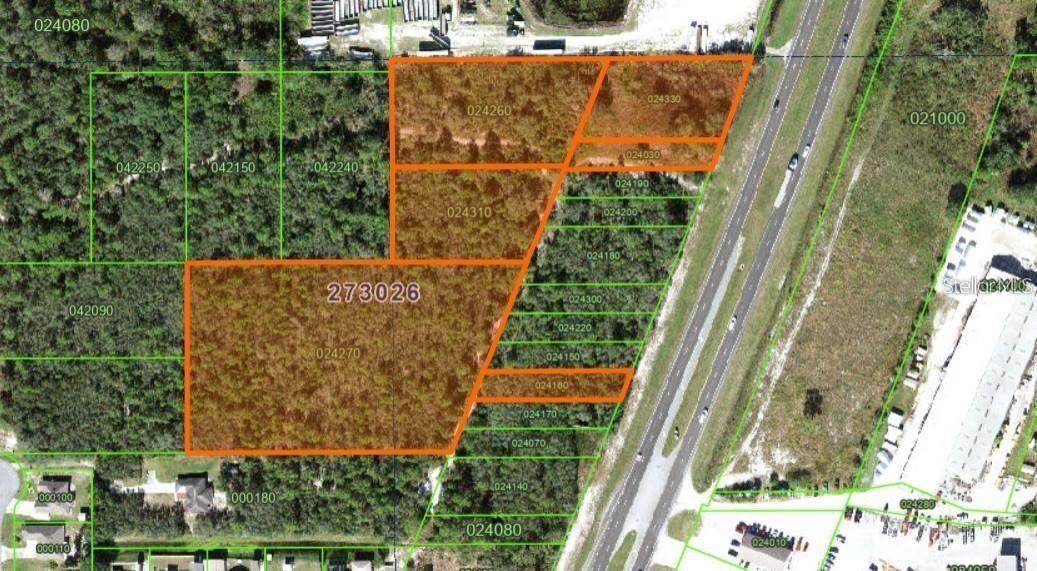 This is a great opportunity to own approximately 8 acres of land across six parcels in the fast-growing area of Lake Wales, Florida. Three of the parcels offer direct frontage on US Highway 27, providing excellent visibility and access for future development. The remaining three parcels are interior but contiguous, creating a flexible layout for a range of residential uses. The property is zoned Residential R-2, which allows for single family homes, duplexes, or small-scale multifamily development, subject to local approvals. The land is mostly level and partially cleared, with utilities available nearby. Conveniently located just minutes from downtown Lake Wales, major roadways, and local amenities, this site is ideal for builders, investors, or those looking for a long-term hold in a high-growth market.