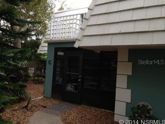 Great location directly across street from no-drive beachnice private peaceful wooded location, well maintained homeGreat community with pool, tennis, shuffleboard and cabanaSpacious master bedroom with walk in closet and updated en suite bathroom, guest room also has two large closets and bath room, in unit laundry room off 1/2 bath on first levelwith nice size kitchen, dining, and living room, nice Florida room, and best of all is the location in center of complex not near the road and yet a close walk to the beach, shoppes, restaurants, and grocery. .it doesn't get much better than this. Hurry this one wont last long, come secure your place in paradise.  (measurements presumed accurate but not guaranteed) ;Water: City