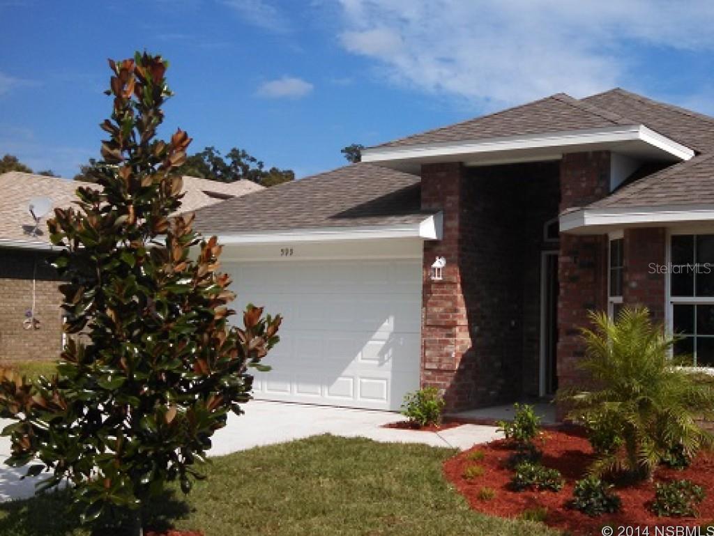 SNOWBIRD'S PARADISE! This beautiful brand new 3 bedroom 2 bath SOLID BRICK home will be ready to go by the new year! Gated community, ALL lawn care included in HOA! Clubhouse, gym and pool provide the perfect resort lifestyle and location offers easy access to EVERYTHING! Close to beaches, shopping, antiquing, art galleries, and much more. Car shows, festivals, craft shows and wine walks are just a few activities in your backyard! The open and split floor plan creates the perfect home for entertaining with an extra large great room that opens to a covered Lanai for that indoor/outdoor Florida lifestyle. ;Water: City