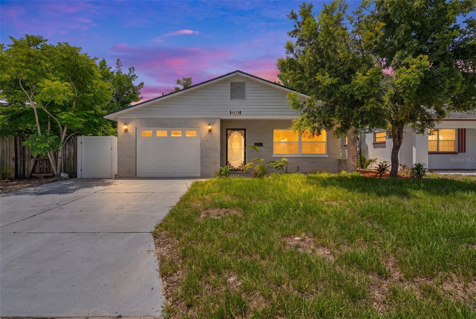 Welcome to this beautifully renovated 3-bedroom, 2-bathroom home located in the desirable Mount Washington 2nd Sec neighborhood of St. Petersburg. Offering 1,502 heated square feet of thoughtfully updated living space, this move-in-ready residence blends modern style with everyday comfort. The stunning brand-new kitchen is the heart of the home, featuring sparkling white quartz countertops, elegant all-wood white Shaker cabinets, and a complete suite of brand-new stainless steel appliances. Throughout the home, durable luxury vinyl plank flooring provides a seamless, contemporary look. Both bathrooms have been completely remodeled with luxury-inspired finishes, creating spa-like spaces you'll love. The spacious bedrooms have also been fully renovated, offering fresh finishes and a bright, inviting atmosphere. Situated in Flood Zone X with no flood insurance typically required by lenders, this exceptional property is conveniently located near shopping, dining, parks, schools, and the beautiful Gulf beaches. Don't miss your opportunity to own this turnkey St. Petersburg gem!