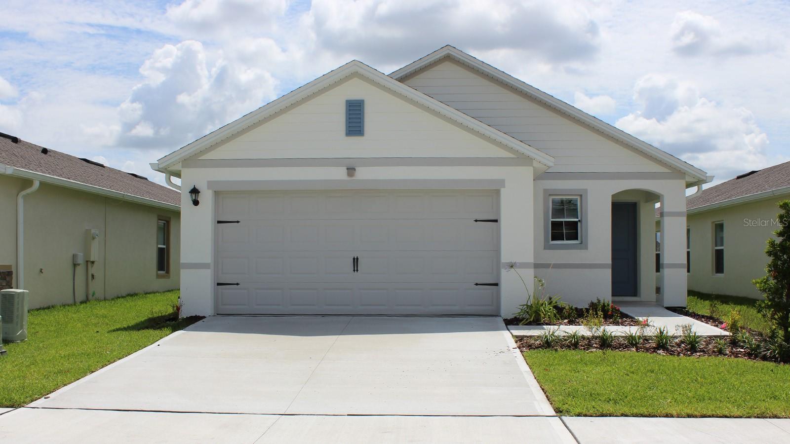 Pre-Construction. To be built. The Allex is one of our one-story floorplans featured in Fox Branch in Lakeland, Florida. With 2 exteriors to choose from, the Allex is sure to turn heads.

Inside this 3-bedroom, 2-bathroom home, you’ll find 1,504 square feet of comfortable living. The living area is an open concept, where your kitchen, living, and dining areas blend seamlessly into a space perfect for everyday living and entertaining. Relax on the covered lanai looking out to your backyard.

The kitchen features granite countertops, stainless-steel appliances and a walk-in pantry which are sure to both turn heads and make meal prep easy. You’ll never be too far from the action with the living and dining area right there.

In every bedroom you’ll have carpeted floors and a closet in each room. Whether these rooms become bedrooms, office spaces, or other bonus rooms, there is sure to be comfort.

The primary bedroom located in the rear of the home has its own attached bathroom that features a walk-in closet and all the space you need to get ready in the morning. Sharing a sink isn’t a worry with the double vanity.

Like all homes in Fox Branch, the Allex includes all concrete block and also smart home technology, which allows you to control your home anytime with your smart device while near or away.

*Photos are of similar model but not that of the exact house. Pictures, photographs, colors, features, and sizes are for illustration purposes only and will vary from the homes as built. Home and community information including pricing, included features, terms, availability, and amenities are subject to change and prior sale at any time without notice or obligation. Please note that no representations or warranties are made regarding school districts or school assignments; you should conduct your own investigation regarding current and future schools and school boundaries.*