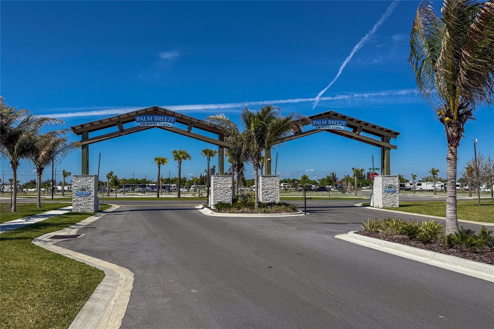 Invest Opportunity !!!Palm Breeze is a Premier Recreational RV Resort located in Punta Gorda and is part of the Sunlight Resorts of Florida. Here is an opportunity to own your own vacation destination spot year-round pad size measures 20x70, family oriented and pet friendly as well.  The list of amenities is amazing and sure to provide something for everyone, beautiful Swimming Pool, Hot Tub, Pickle Ball courts, Tiki Bar, Fishing Piers on Three Stocked Lakes, Recreation Building, Fire Pit, Putting Green, Shuffleboard, Bocce Ball, Dog Park, and Playground. You can walk, bike for your daily exercise in this nicely planned community. In owning your own lot, you will have water, sewer, electric service available, high -speed WI-FI, trash, and recycling service all your amenities as if you were at home! This is also an Excellent investment opportunity with the potential to generate passive income! Now is the time to come take a look!